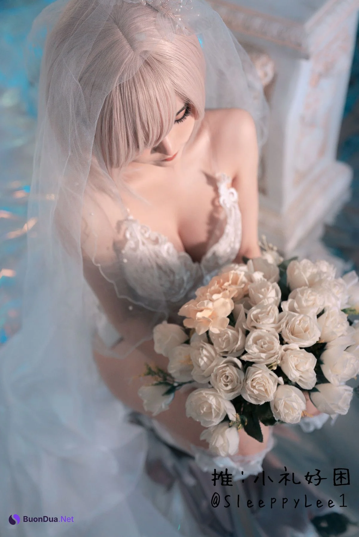 Cosplay 小礼好困 玛修 礼服 - 照片 13