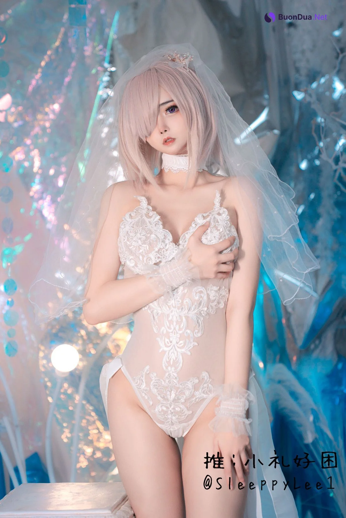Cosplay 小礼好困 玛修 礼服 - 照片 16
