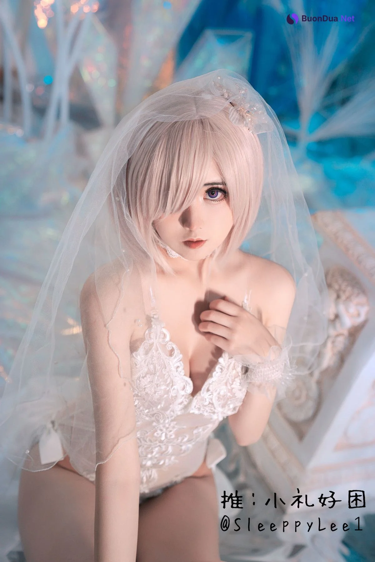 Cosplay 小礼好困 玛修 礼服 - 照片 3