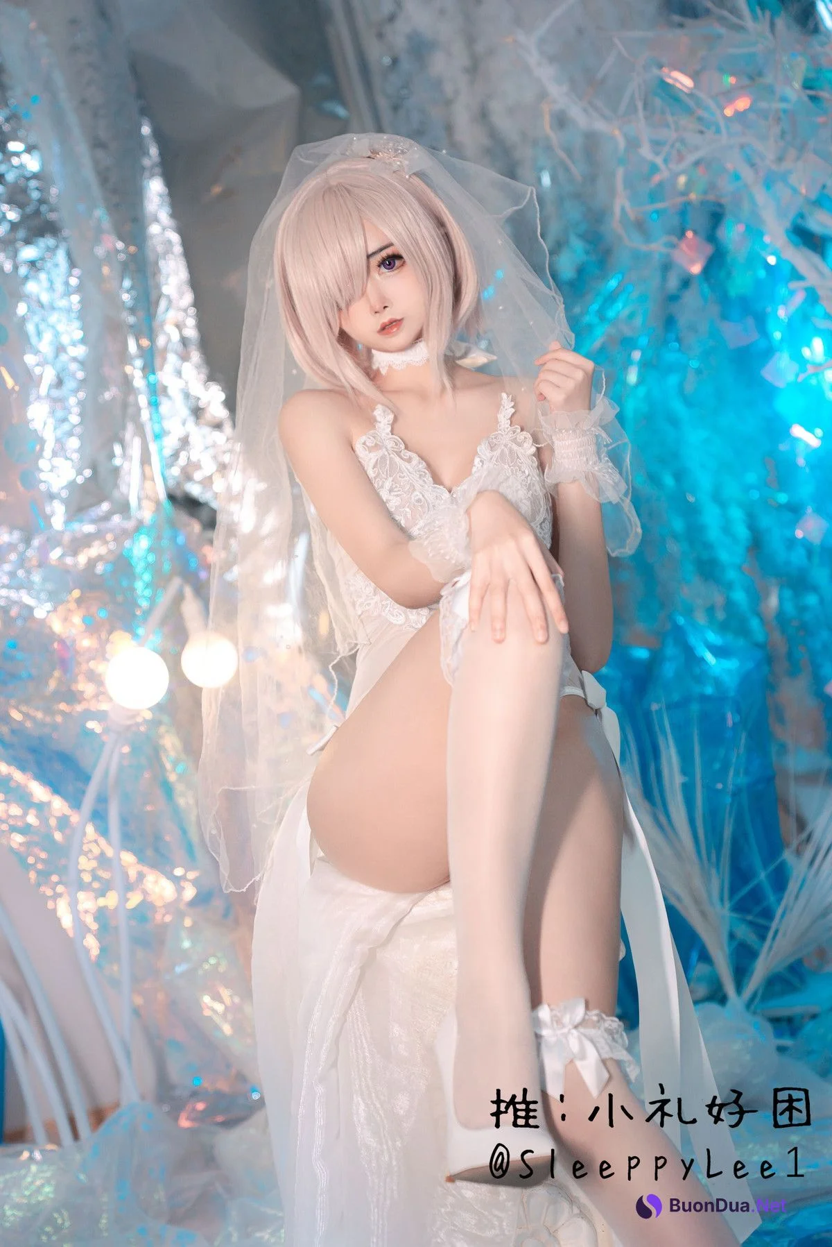 Cosplay 小礼好困 玛修 礼服 - 照片 4