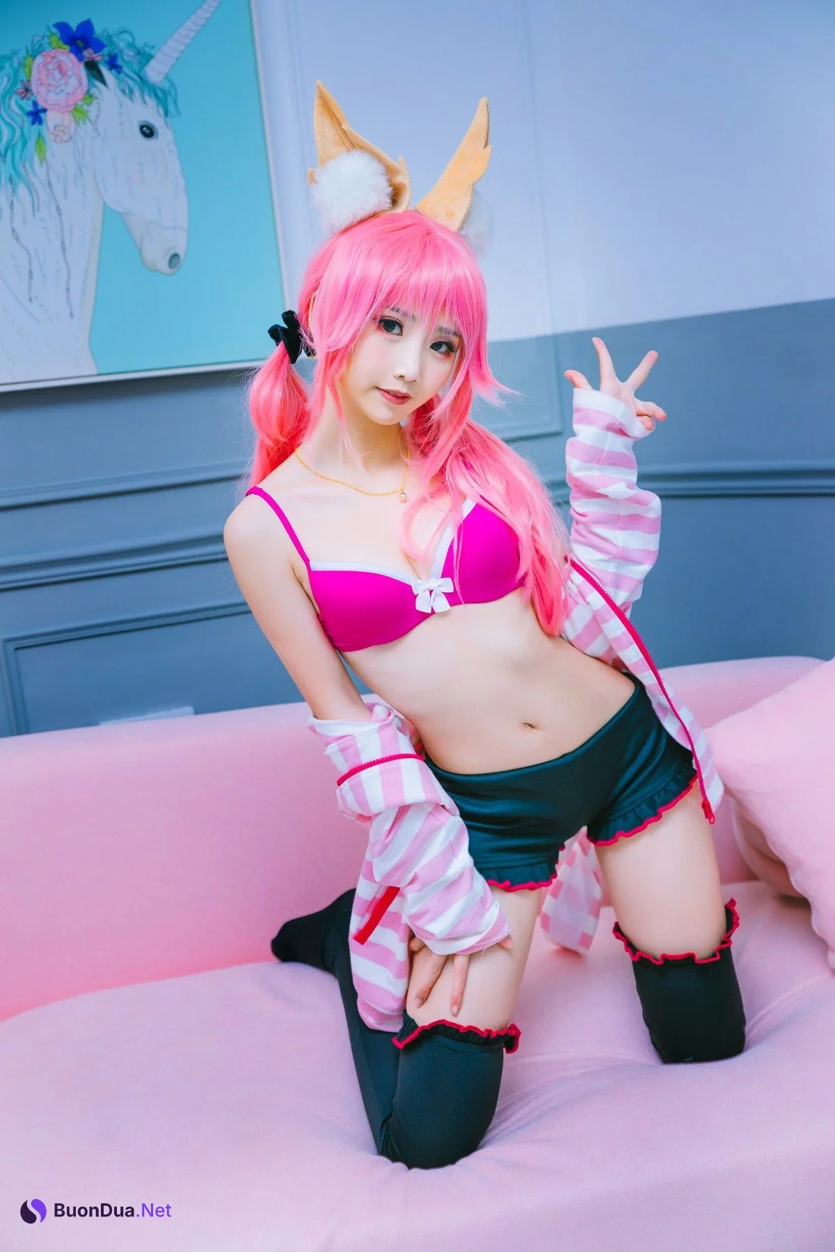 Cosplay 面饼仙儿 玉藻前日常 - Photo 10