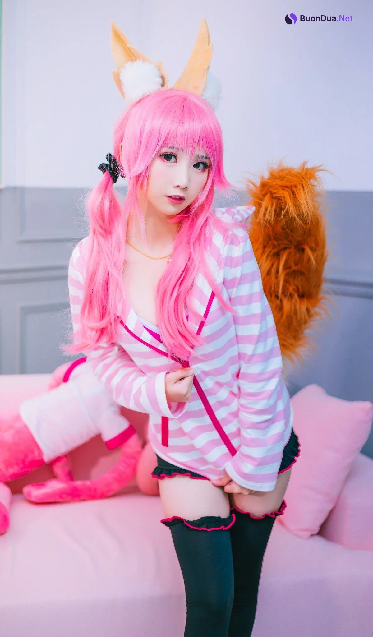 Cosplay 面饼仙儿 玉藻前日常 - Photo 2