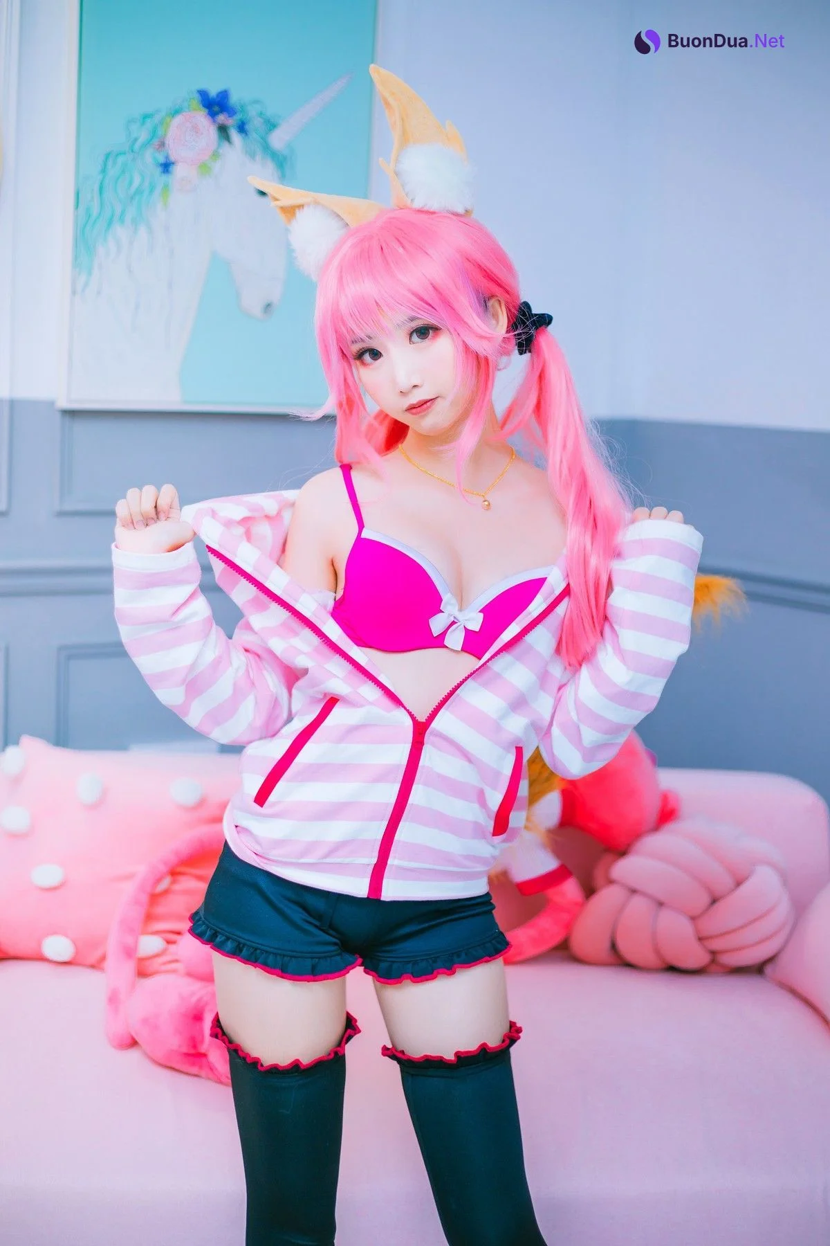 Cosplay 面饼仙儿 玉藻前日常 - Photo 3