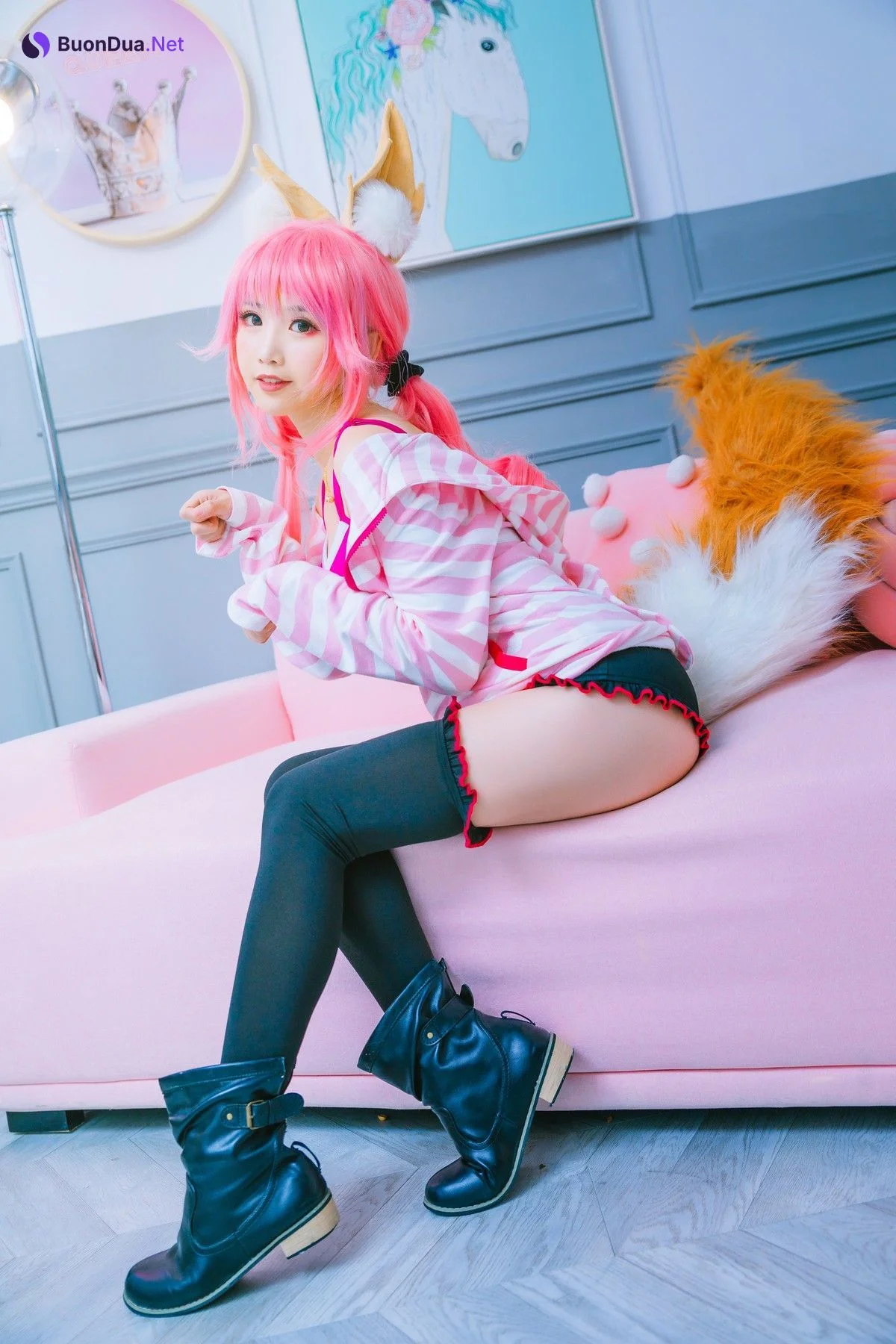 Cosplay 面饼仙儿 玉藻前日常 - Photo 4