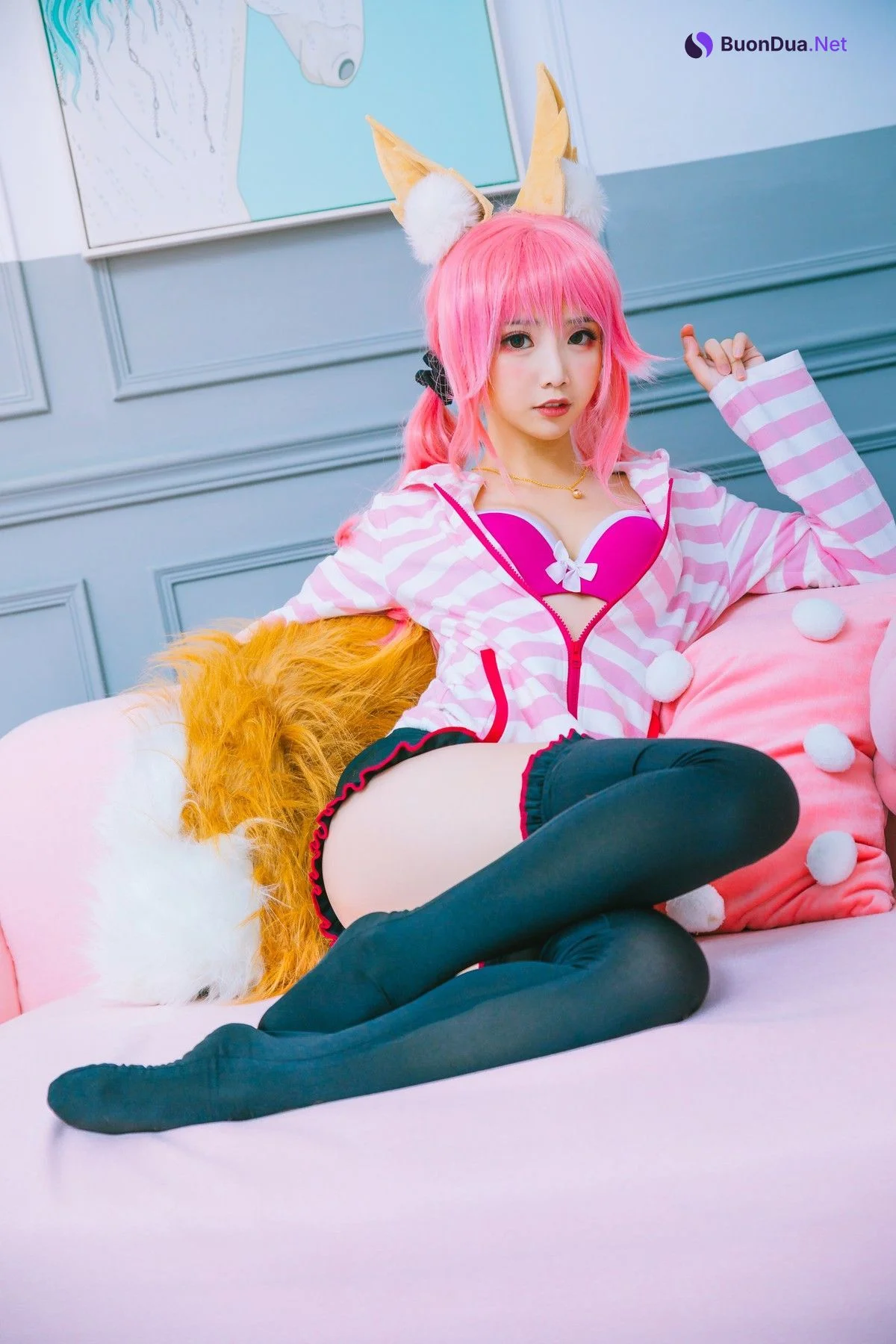 Cosplay 面饼仙儿 玉藻前日常 - Photo 6