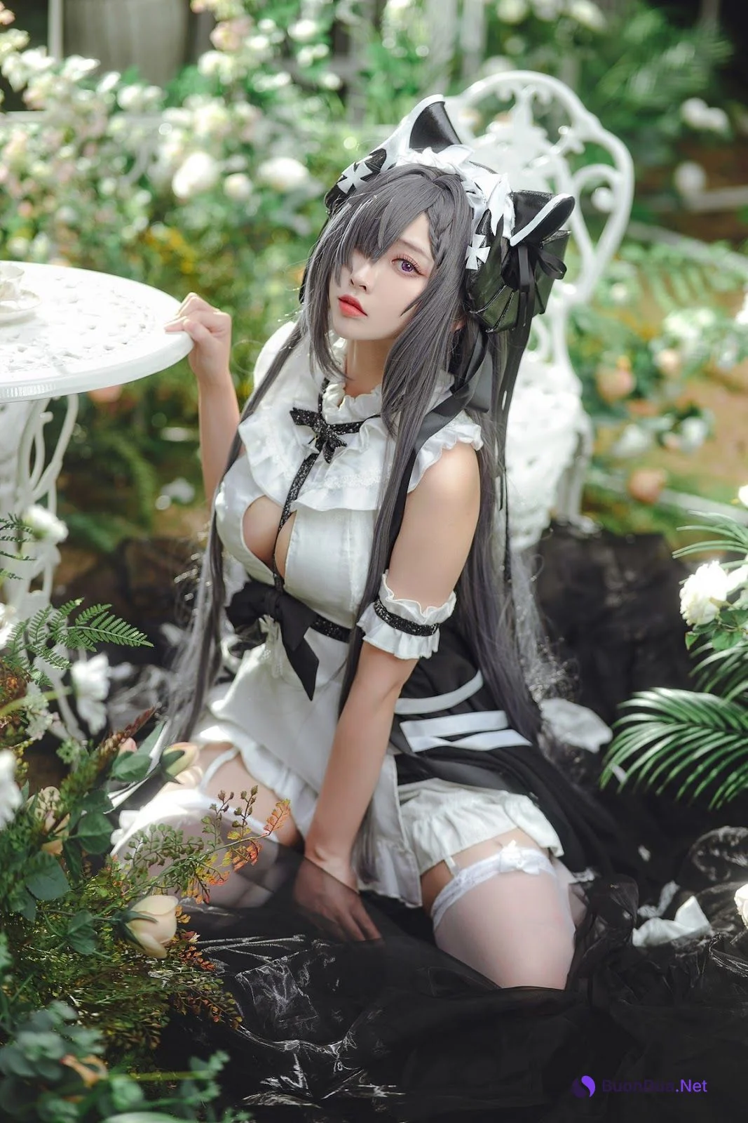 Cosplay 宮本桜 奥古斯特 女仆装 - Photo 11