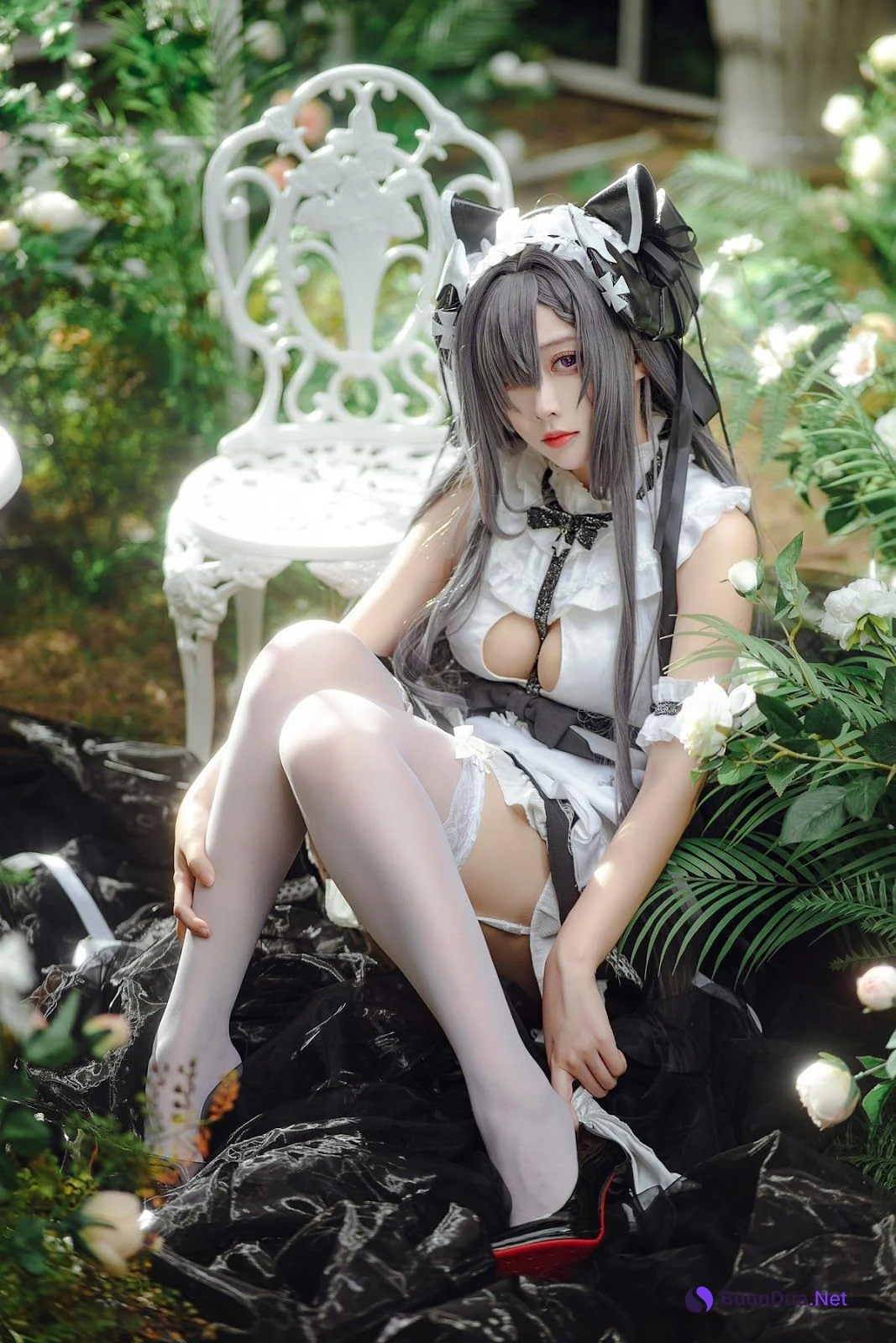 Cosplay 宮本桜 奥古斯特 女仆装 - Photo 13