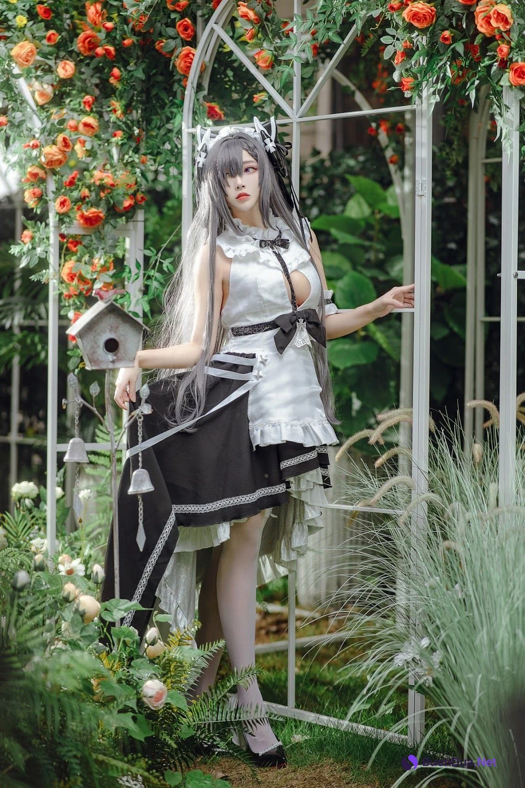 Cosplay 宮本桜 奥古斯特 女仆装 - Photo 17