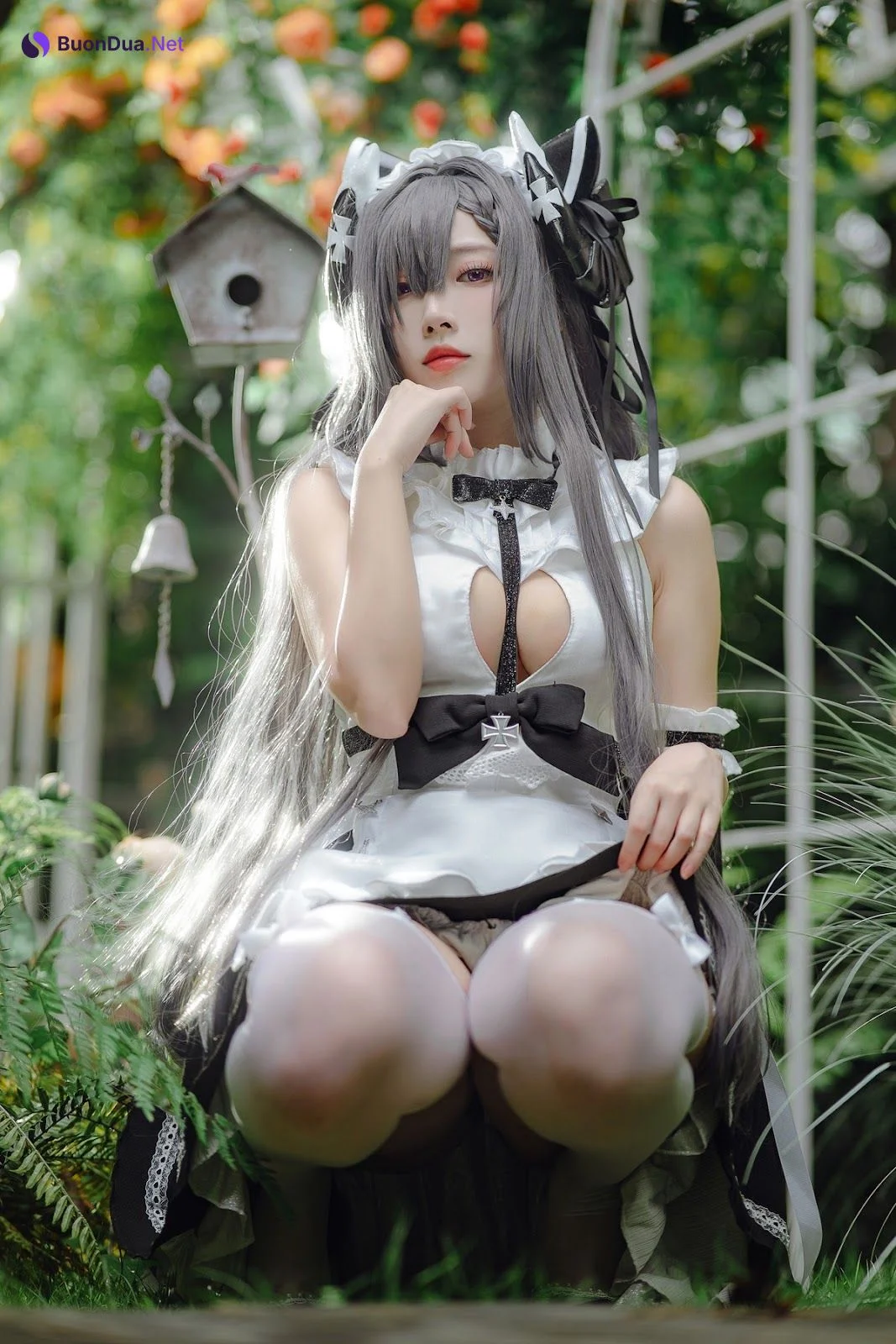 Cosplay 宮本桜 奥古斯特 女仆装 - Photo 20