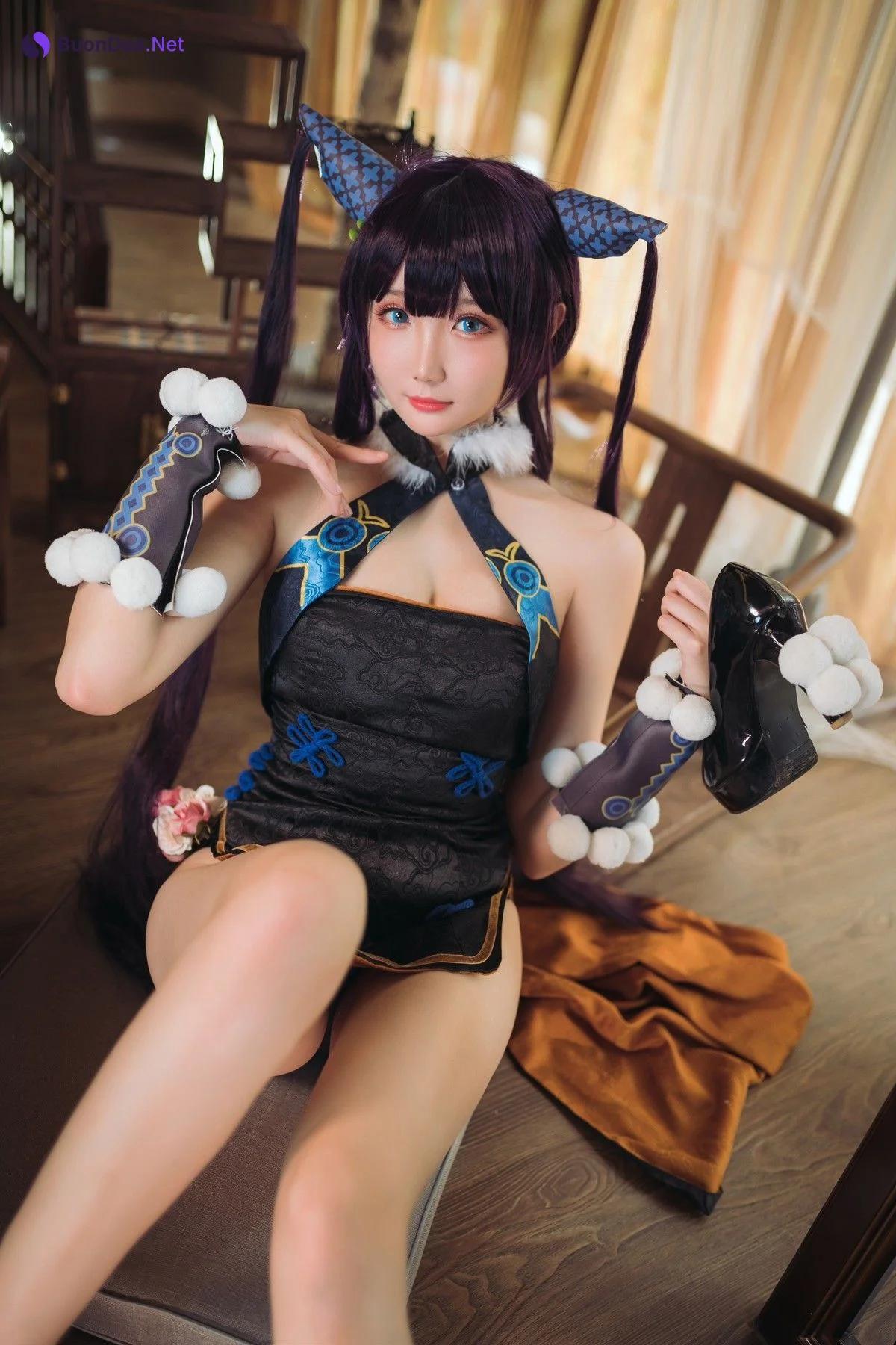 Cosplay 瓜希酱 杨贵妃 - Photo 11