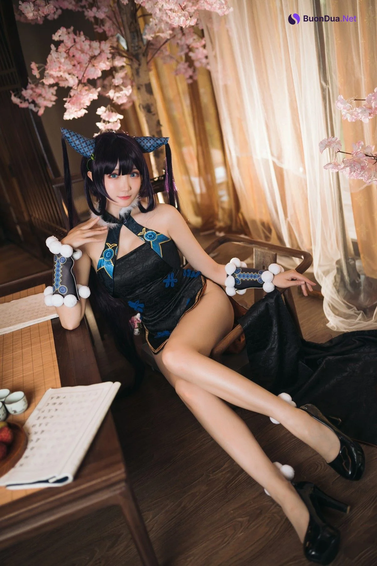 Cosplay 瓜希酱 杨贵妃 - Photo 12