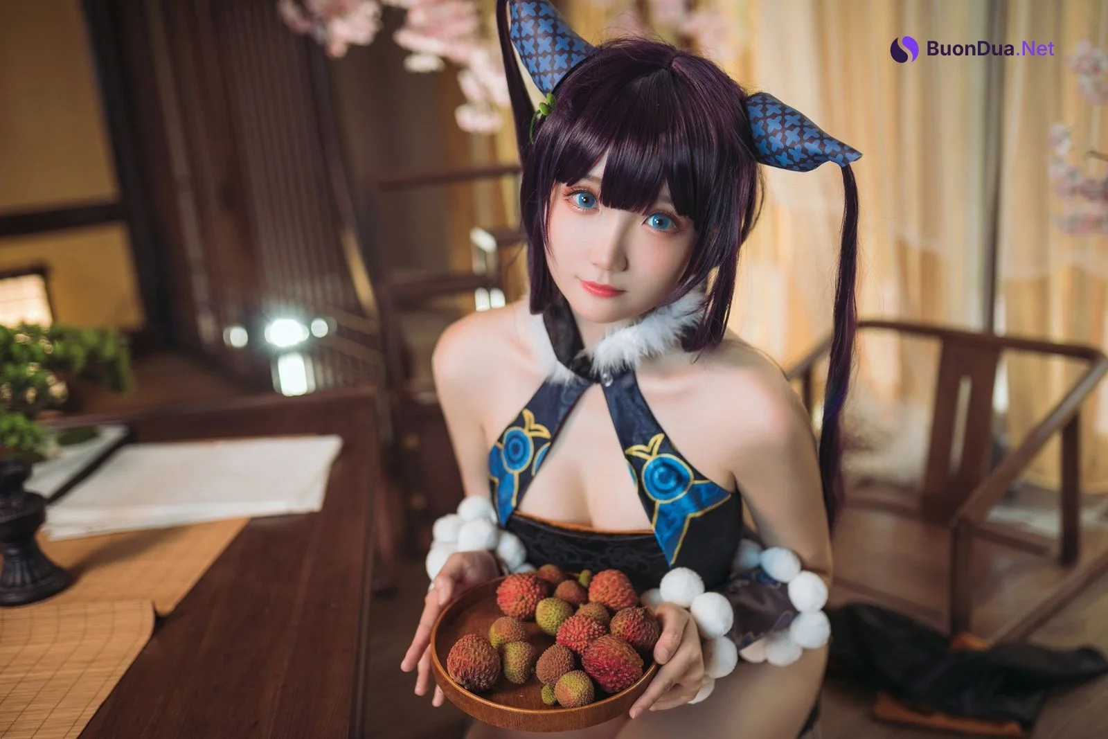 Cosplay 瓜希酱 杨贵妃 - Photo 16