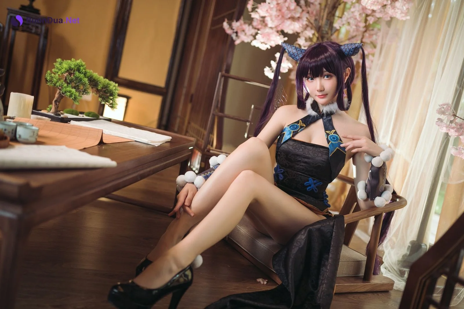 Cosplay 瓜希酱 杨贵妃 - Photo 2
