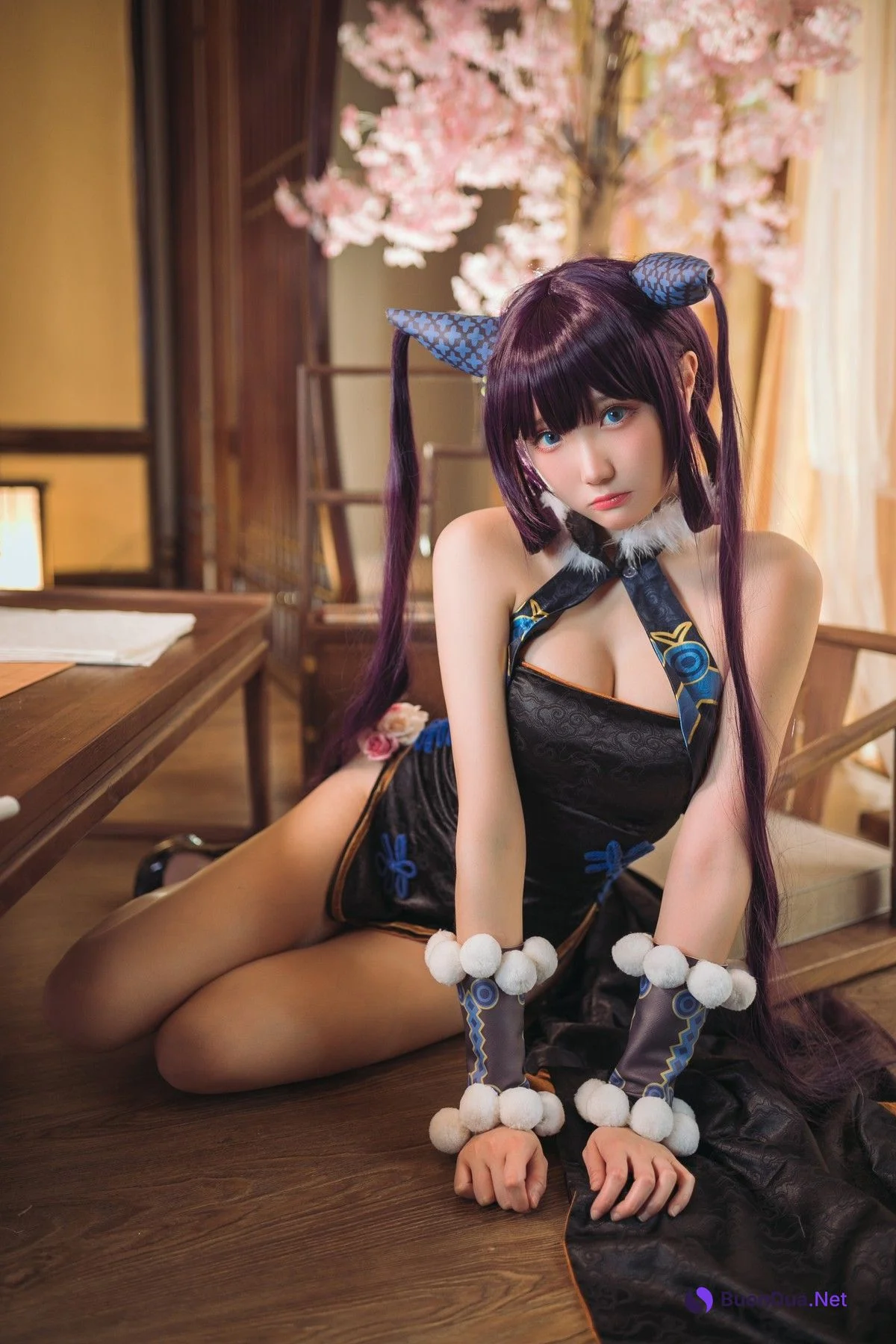 Cosplay 瓜希酱 杨贵妃 - Photo 5