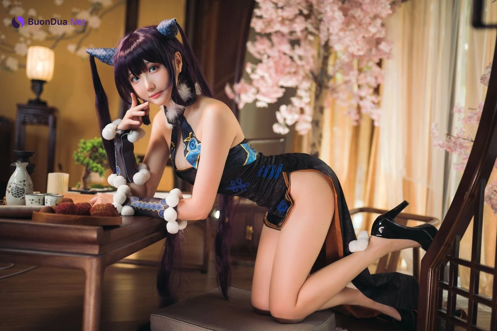 Cosplay 瓜希酱 杨贵妃 - Photo 8