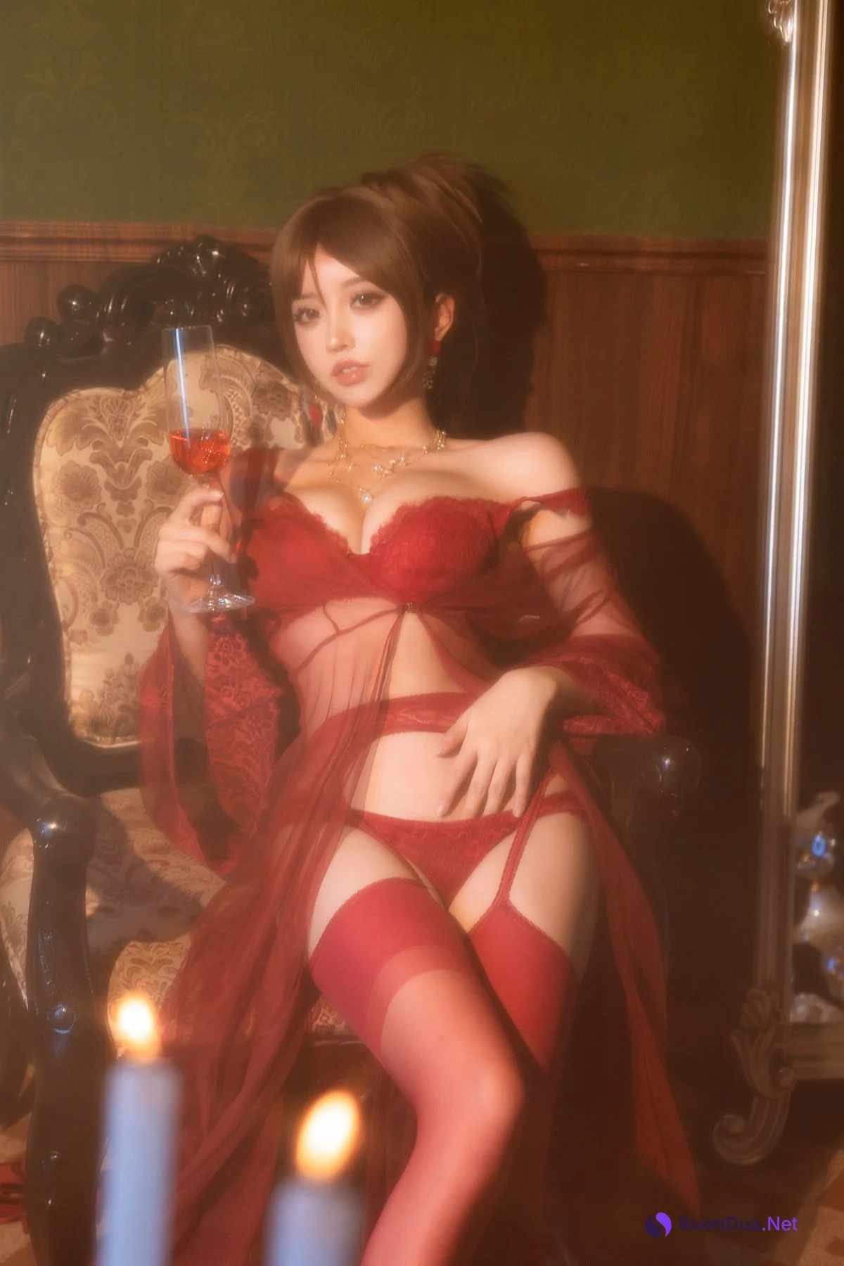 Cosplay 过期米线线喵 温柔小妈 - Photo 14