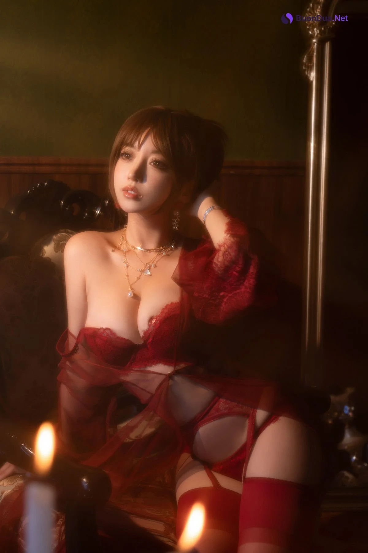 Cosplay 过期米线线喵 温柔小妈 - Photo 18
