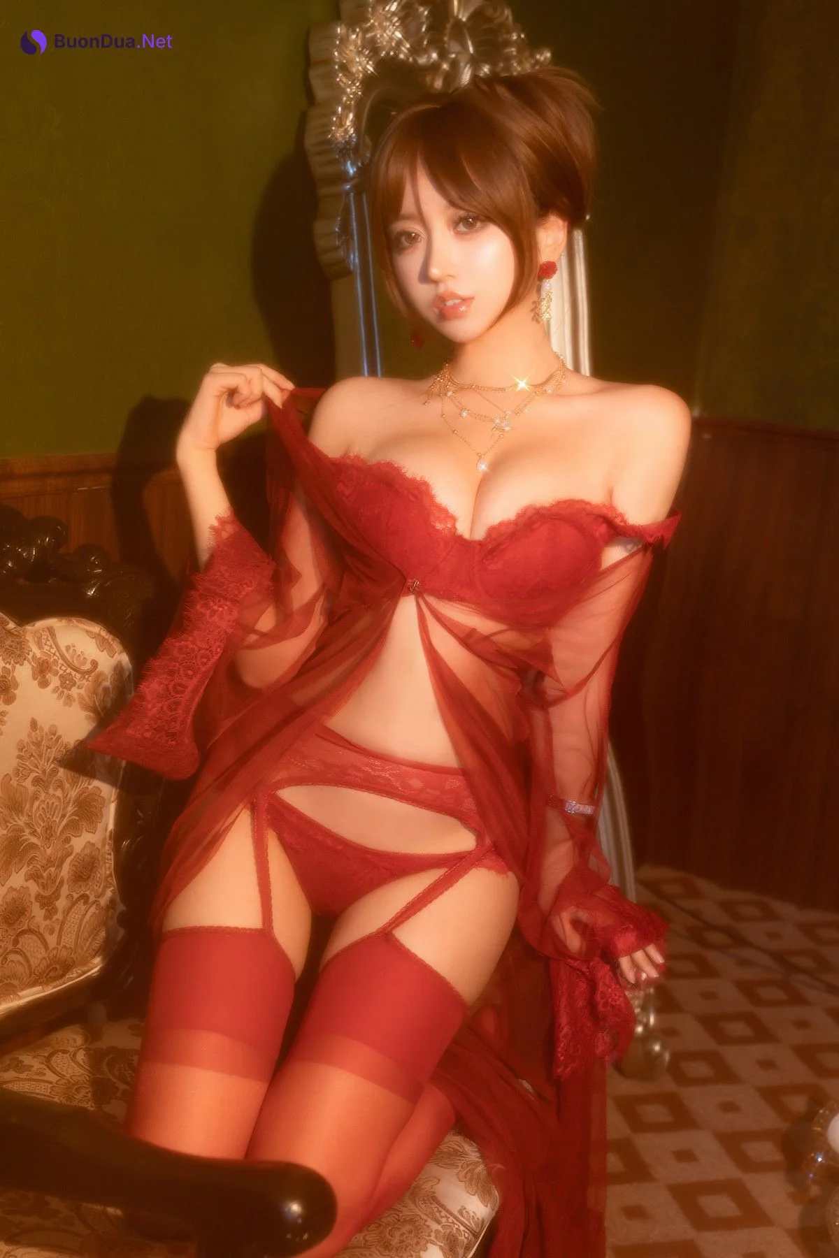 Cosplay 过期米线线喵 温柔小妈 - Photo 3