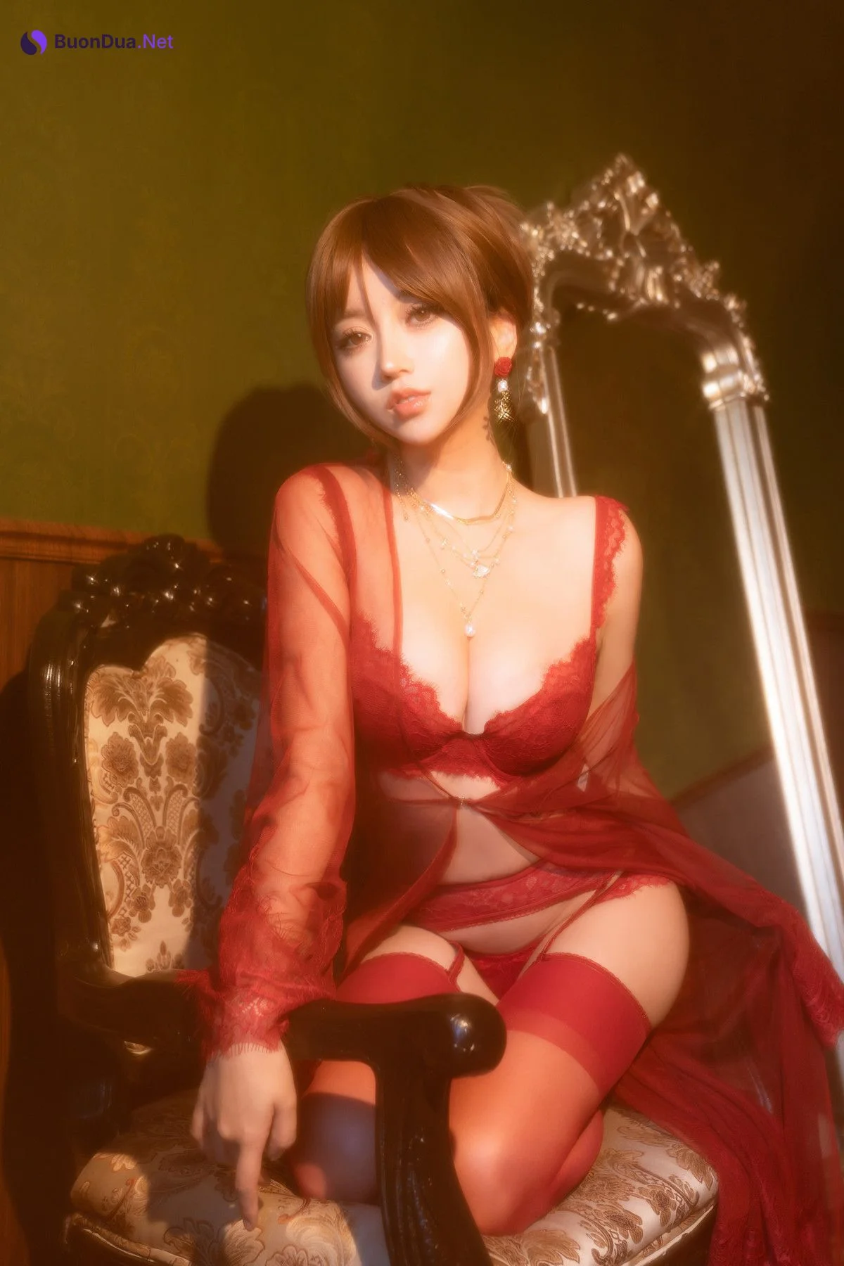 Cosplay 过期米线线喵 温柔小妈 - Photo 4
