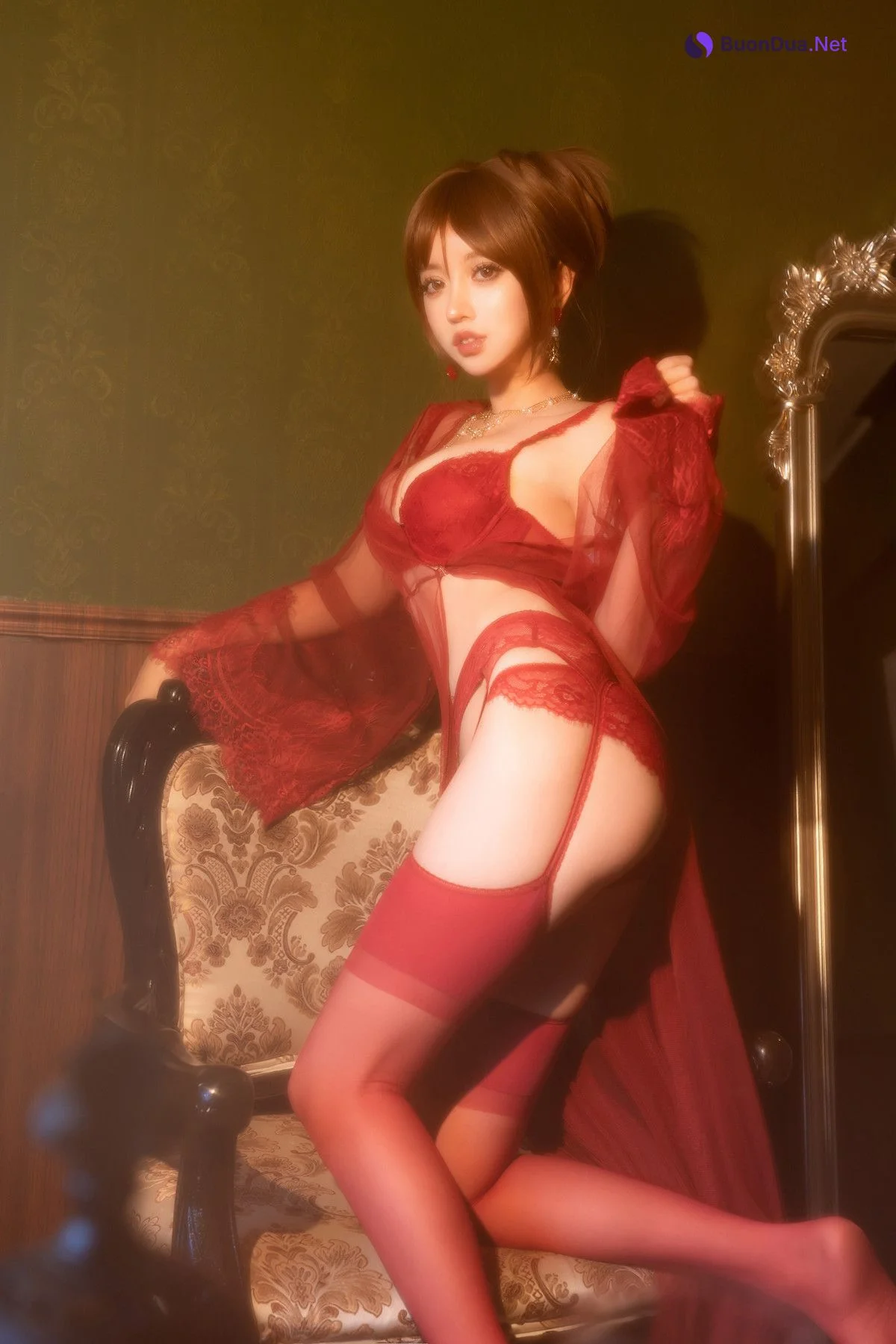 Cosplay 过期米线线喵 温柔小妈 - Photo 7