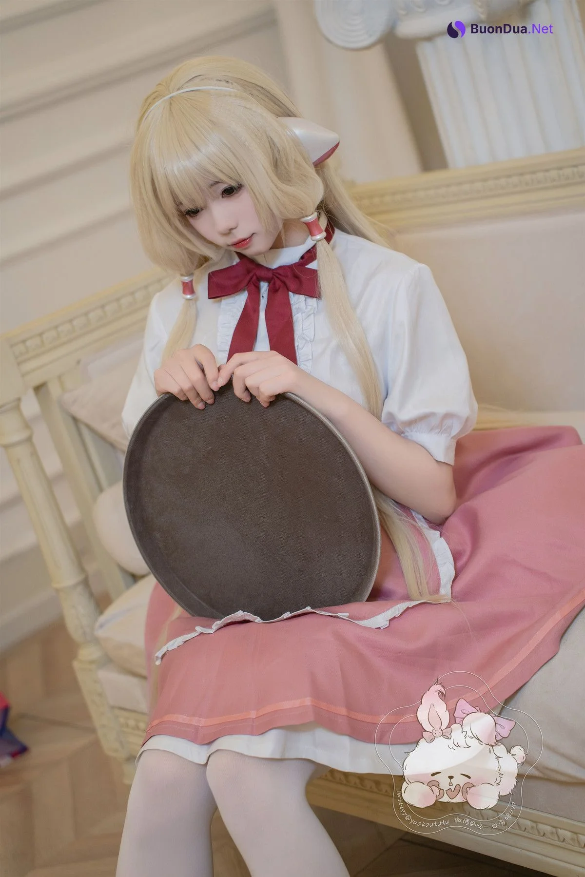 Cosplay 咬一口兔娘 女仆小叽 - Photo 4