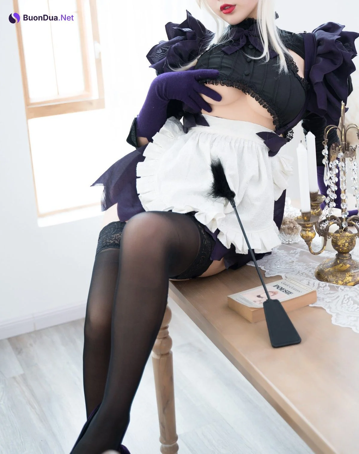 Cosplay 白烨 黑枪呆女仆 - Photo 10