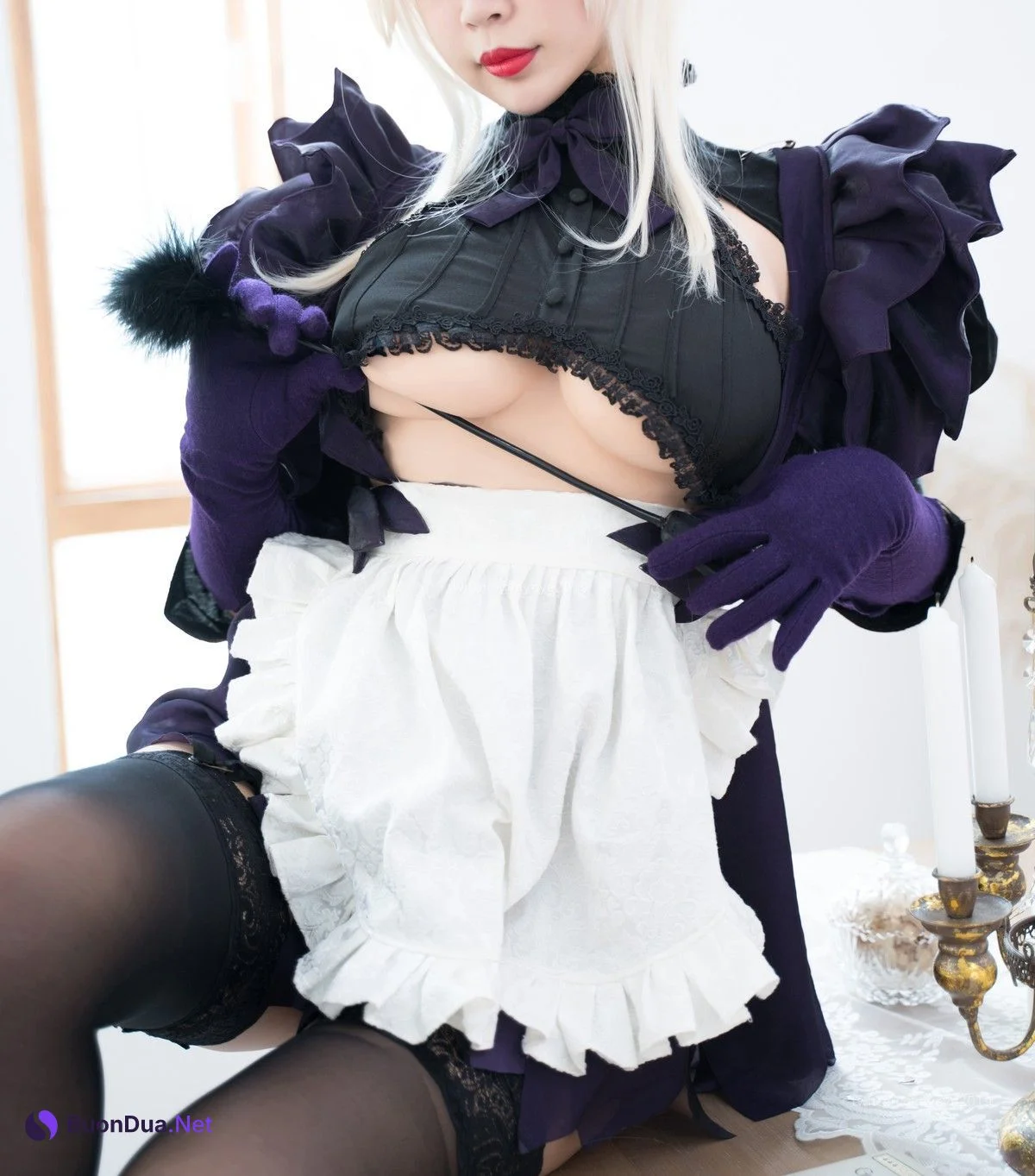 Cosplay 白烨 黑枪呆女仆 - Photo 12