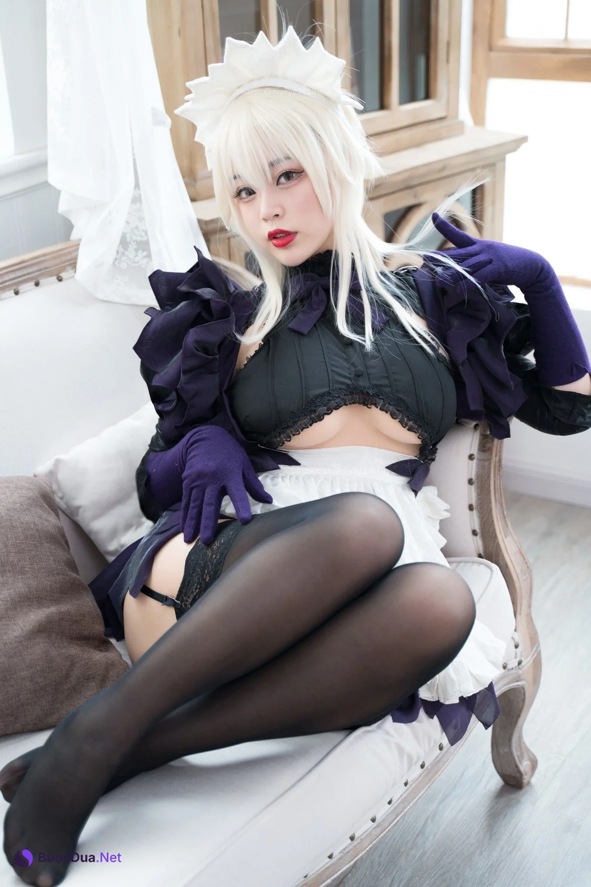 Cosplay 白烨 黑枪呆女仆 - Photo 14