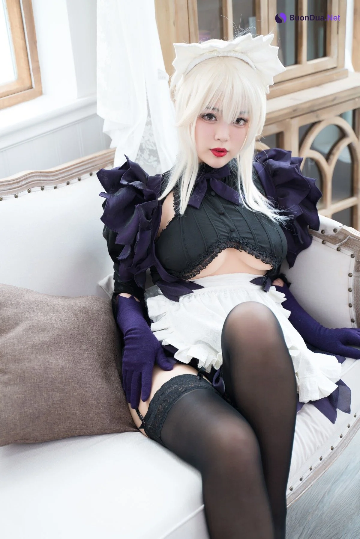 Cosplay 白烨 黑枪呆女仆 - Photo 16