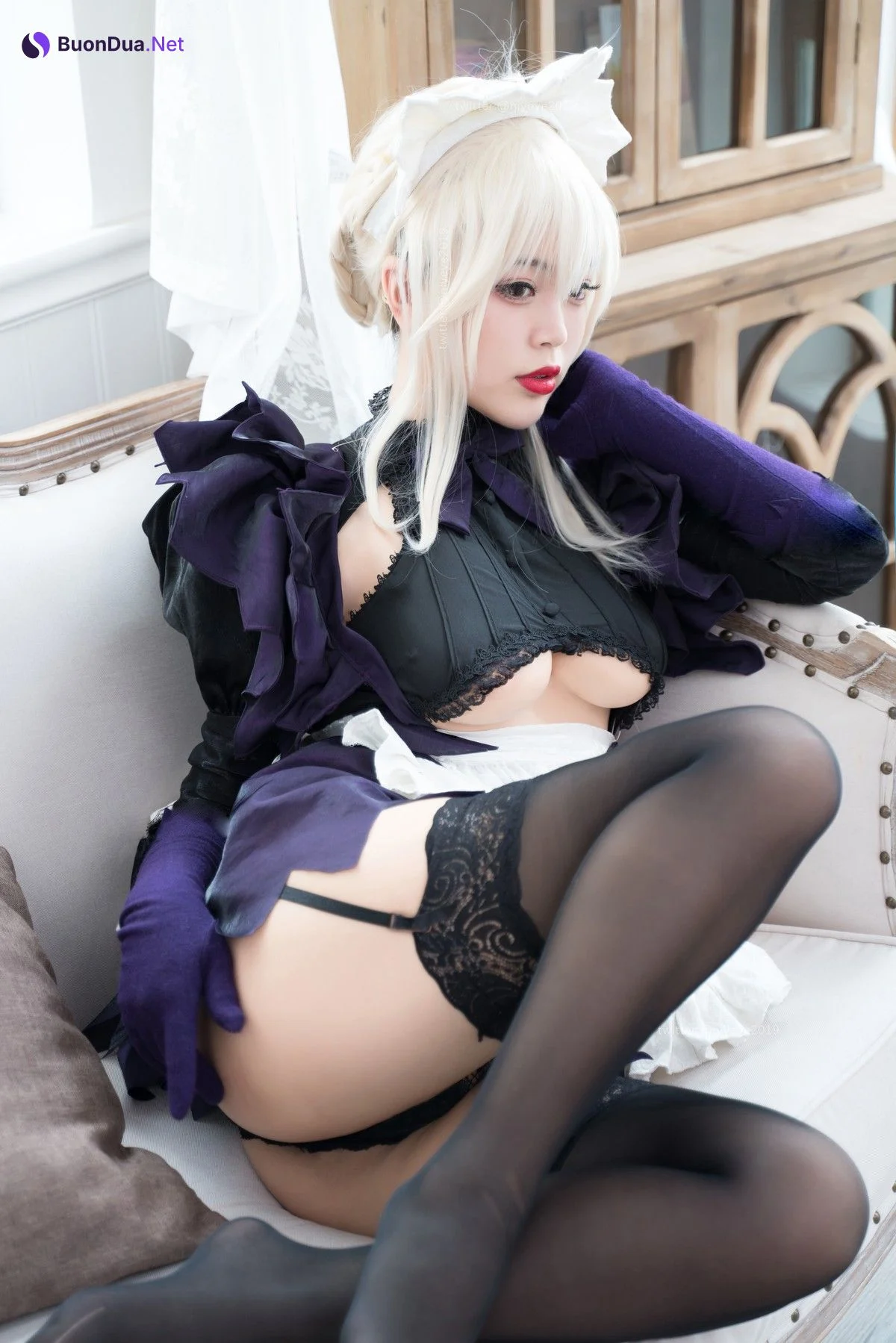 Cosplay 白烨 黑枪呆女仆 - Photo 17
