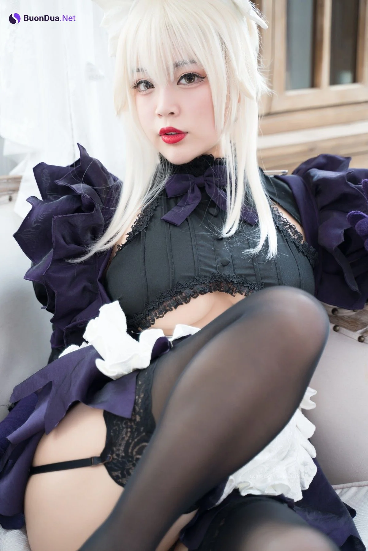 Cosplay 白烨 黑枪呆女仆 - Photo 19