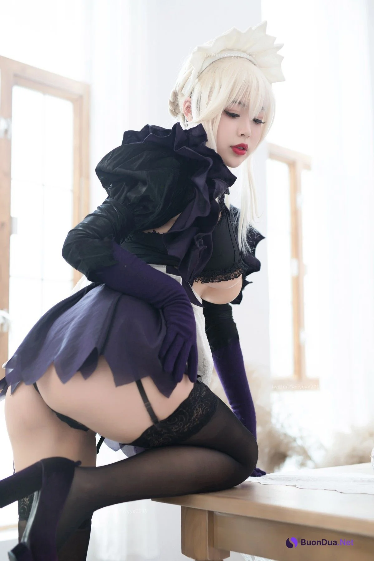 Cosplay 白烨 黑枪呆女仆 - Photo 4