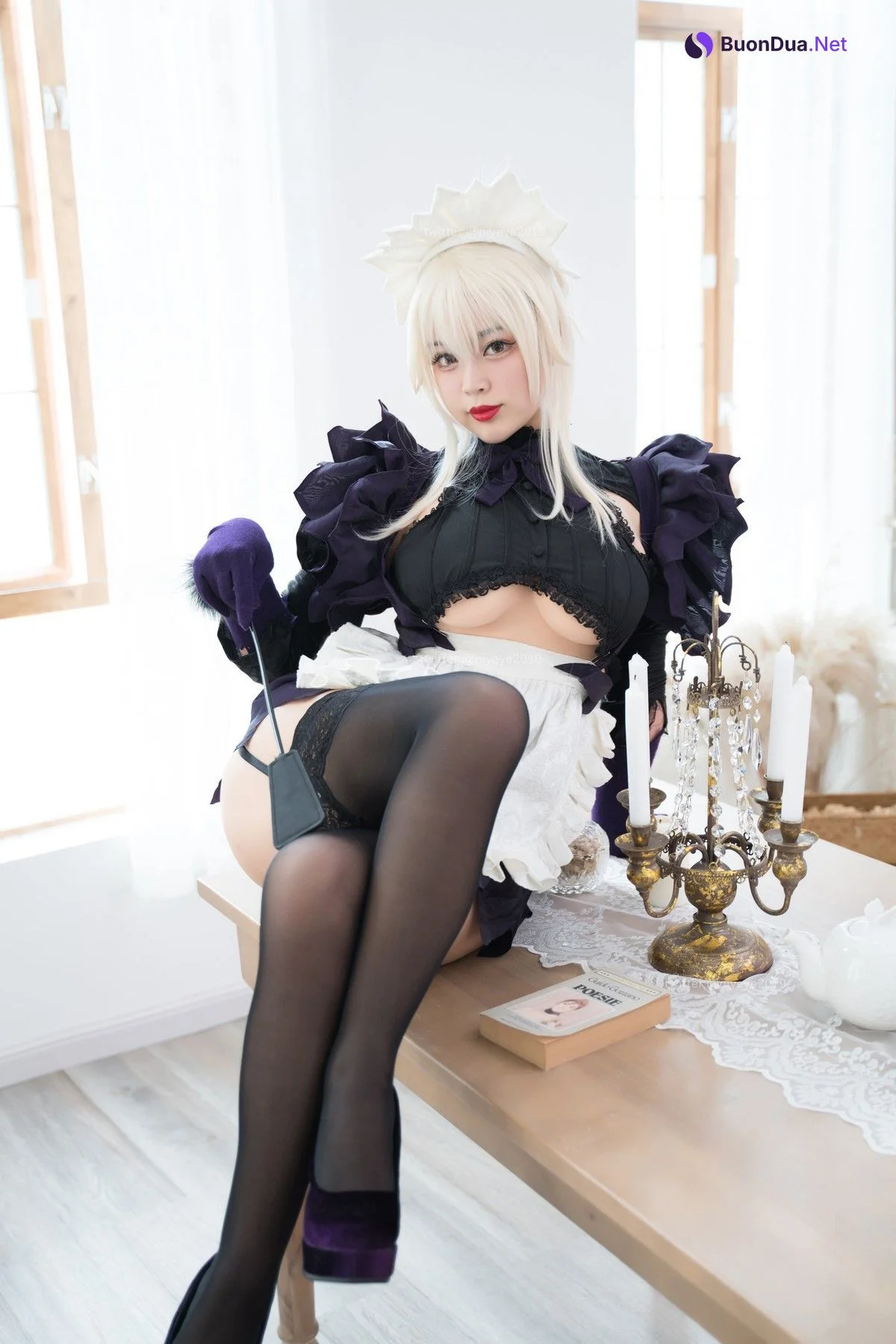 Cosplay 白烨 黑枪呆女仆 - Photo 8