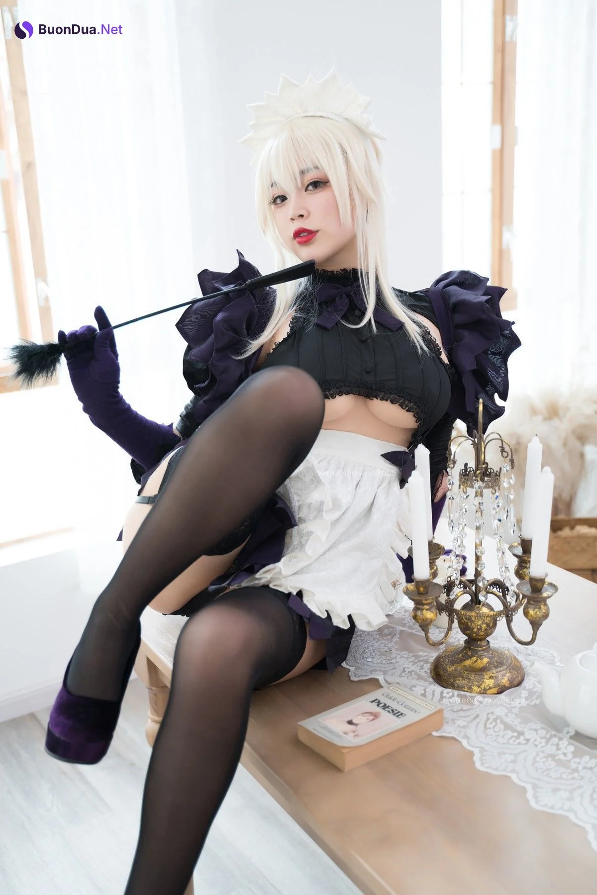 Cosplay 白烨 黑枪呆女仆 - Photo 9