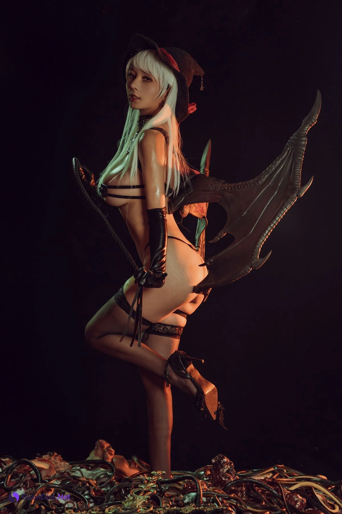 云溪溪 Cosplay 奶桃 恶魔姐姐 - Photo 10