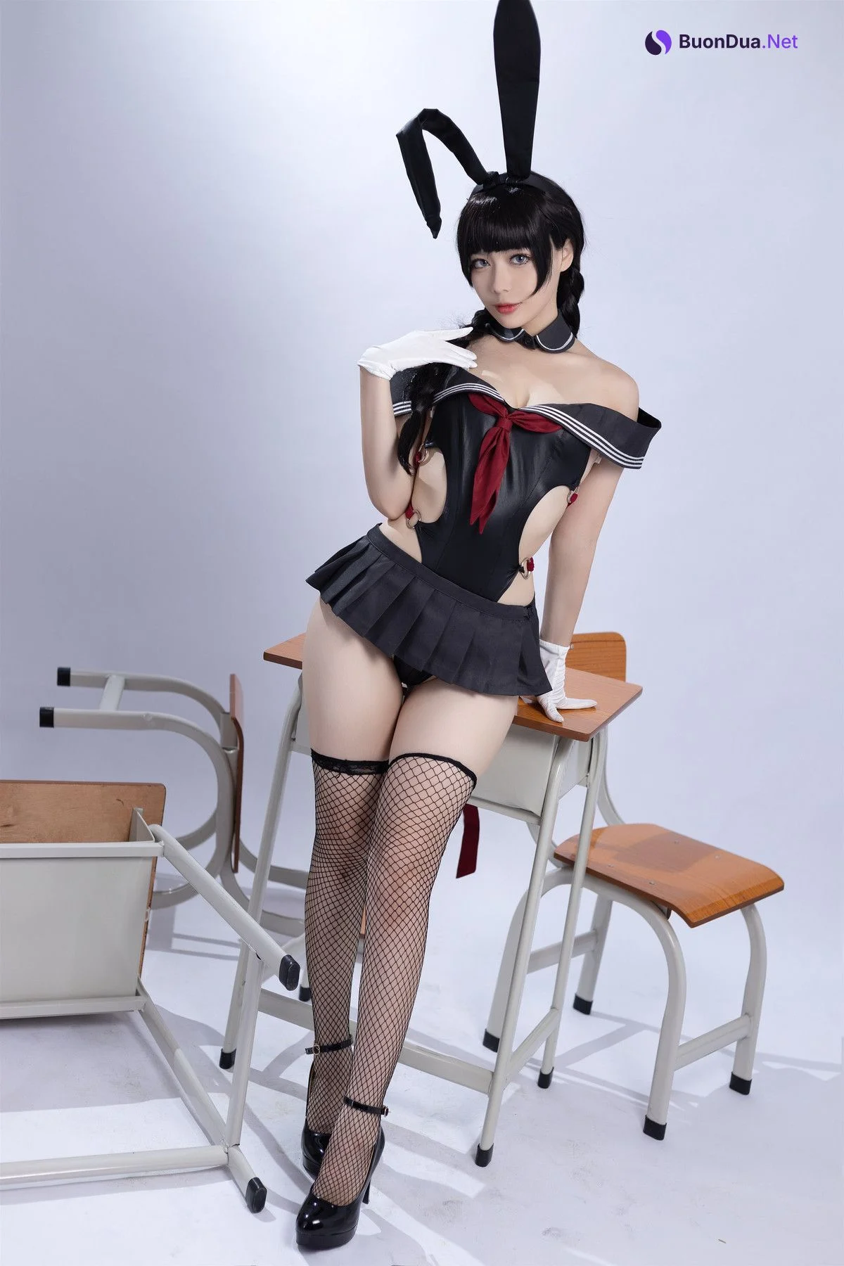 Cosplay 九言 卯月桃子 - Photo 9