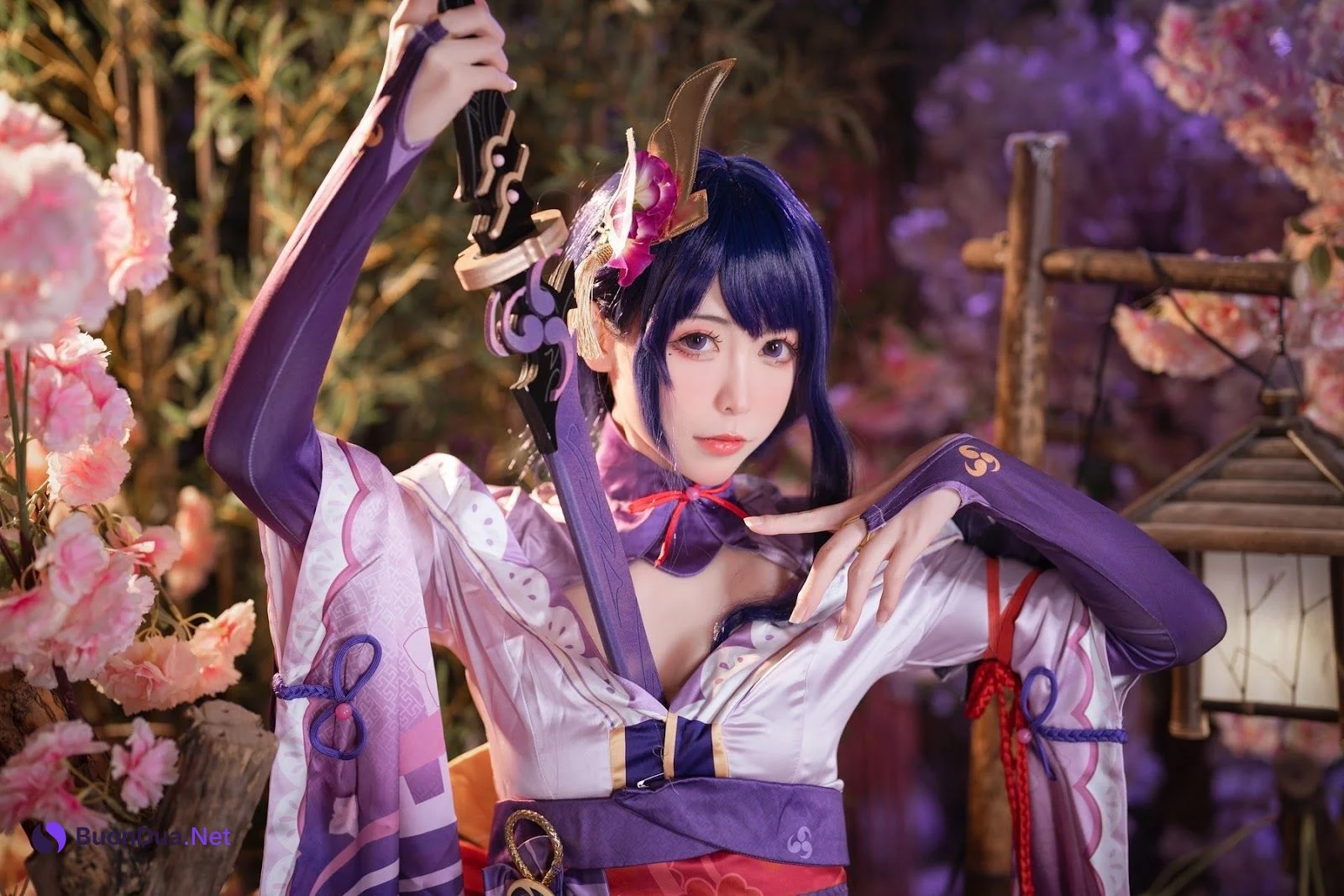 Cosplay 樱岛嗷一 雷电将军 - Photo 11