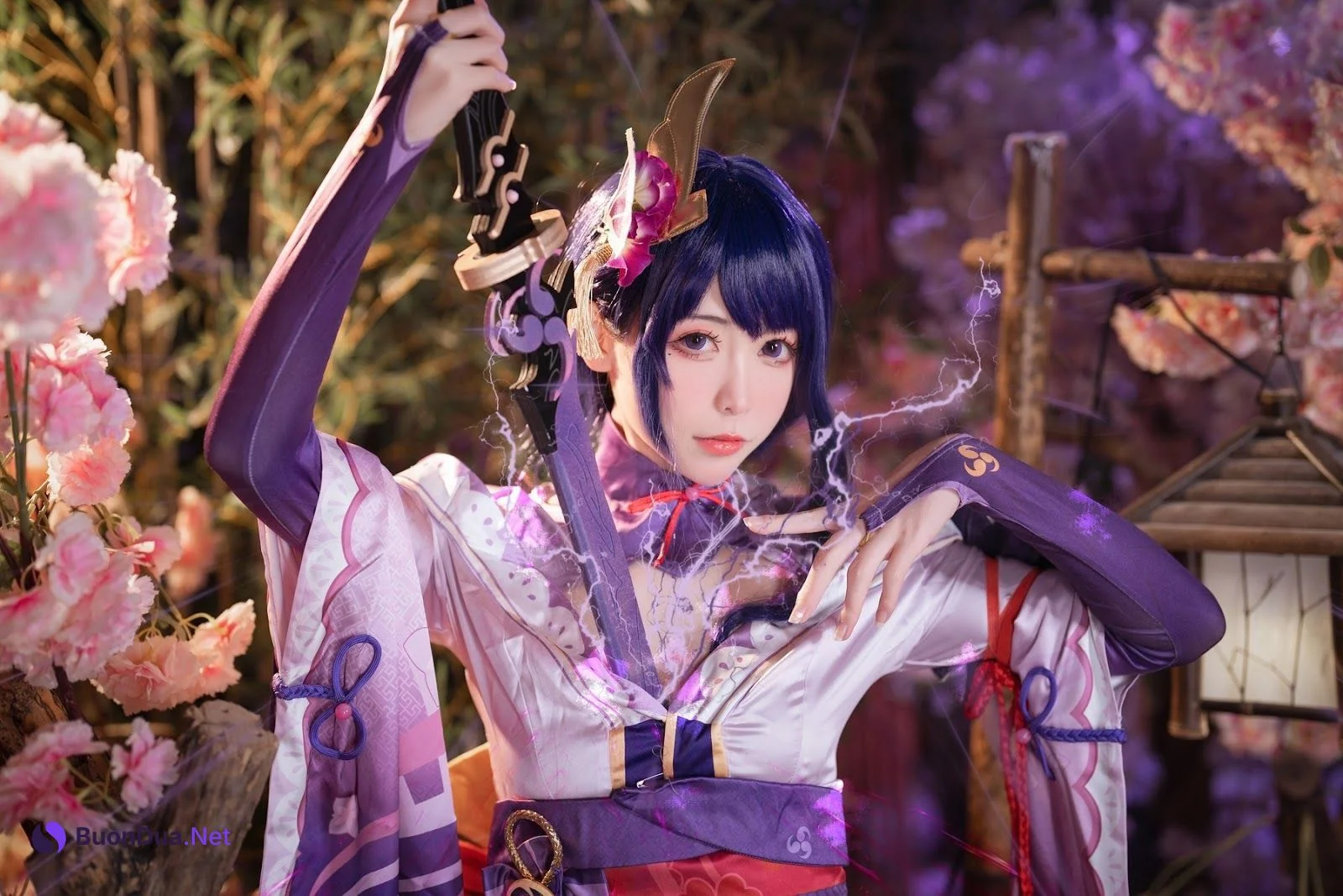 Cosplay 樱岛嗷一 雷电将军 - Photo 12