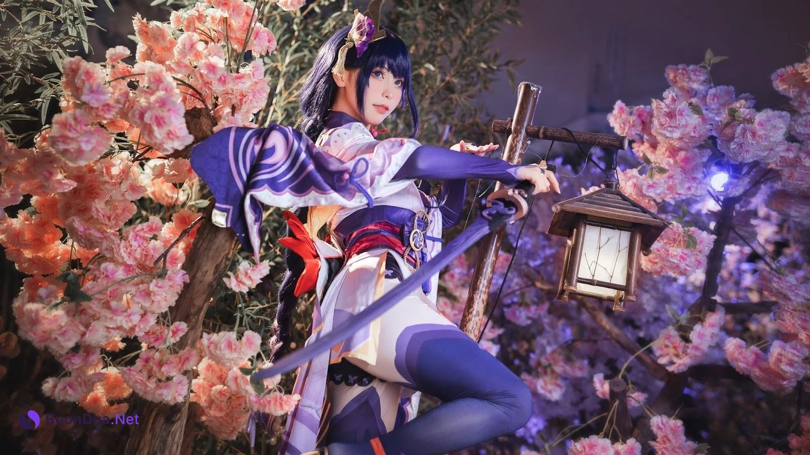 Cosplay 樱岛嗷一 雷电将军 - Photo 2