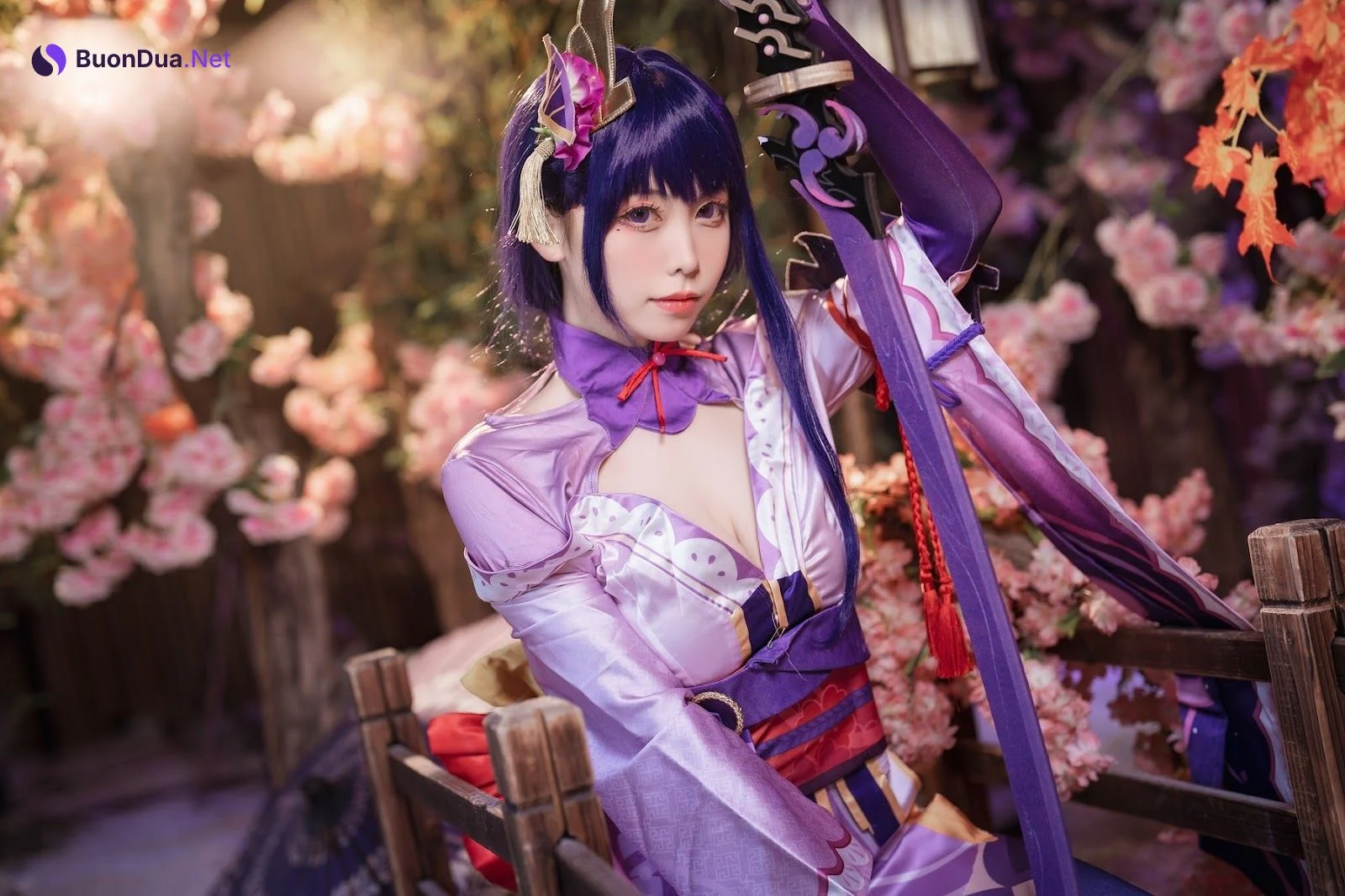Cosplay 樱岛嗷一 雷电将军 - Photo 20