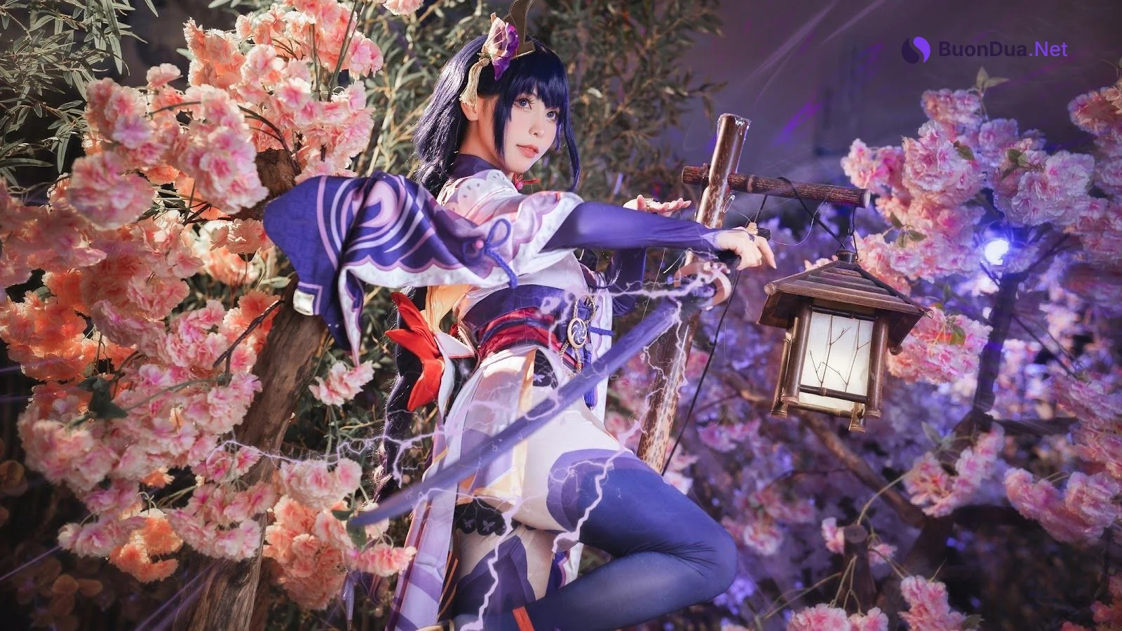 Cosplay 樱岛嗷一 雷电将军 - Photo 3