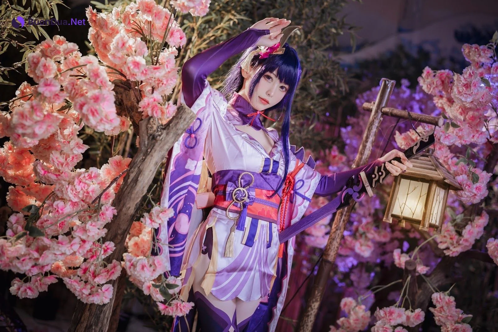 Cosplay 樱岛嗷一 雷电将军 - Photo 8