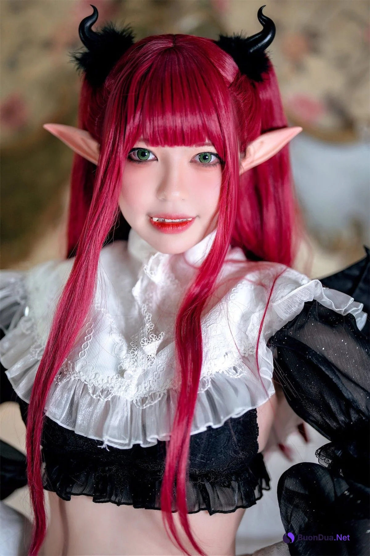 Cosplay 半半子Banbanko 小恶魔利兹 - Photo 20