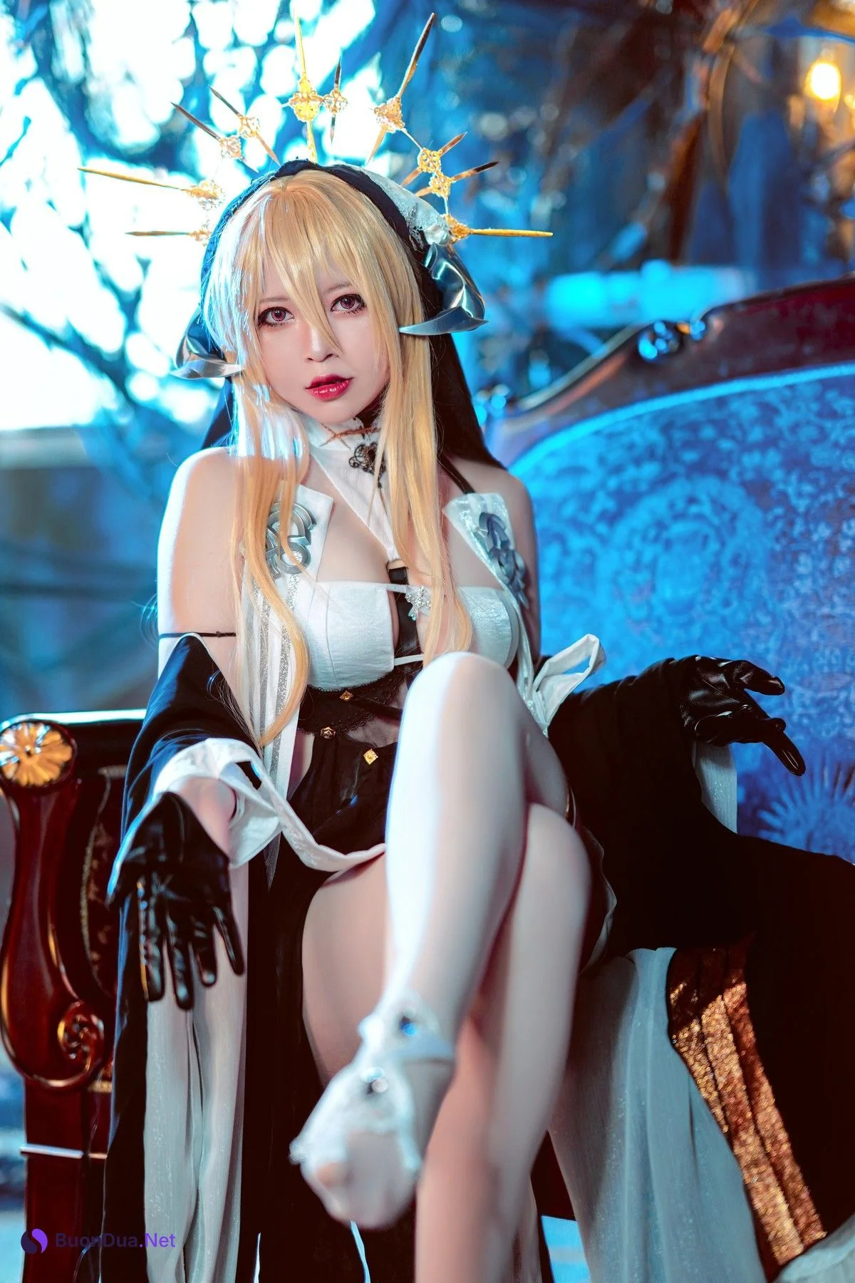 Cosplay 半半子Banbanko インプラカブル 修道女 - Photo 14