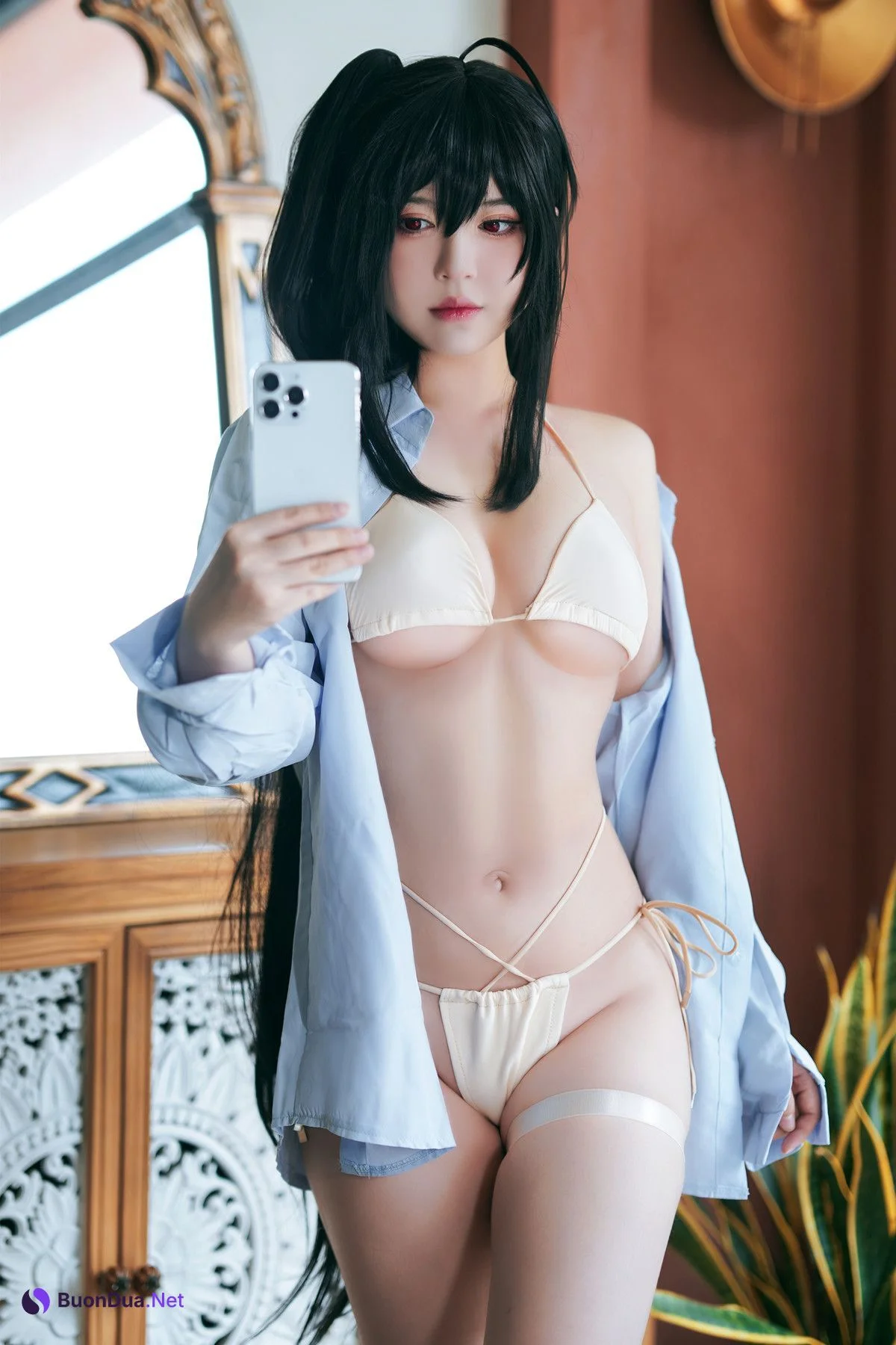 Cosplay 半半子Banbanko 大鳳水着 「白浜のデイドリーム」 - Photo 2