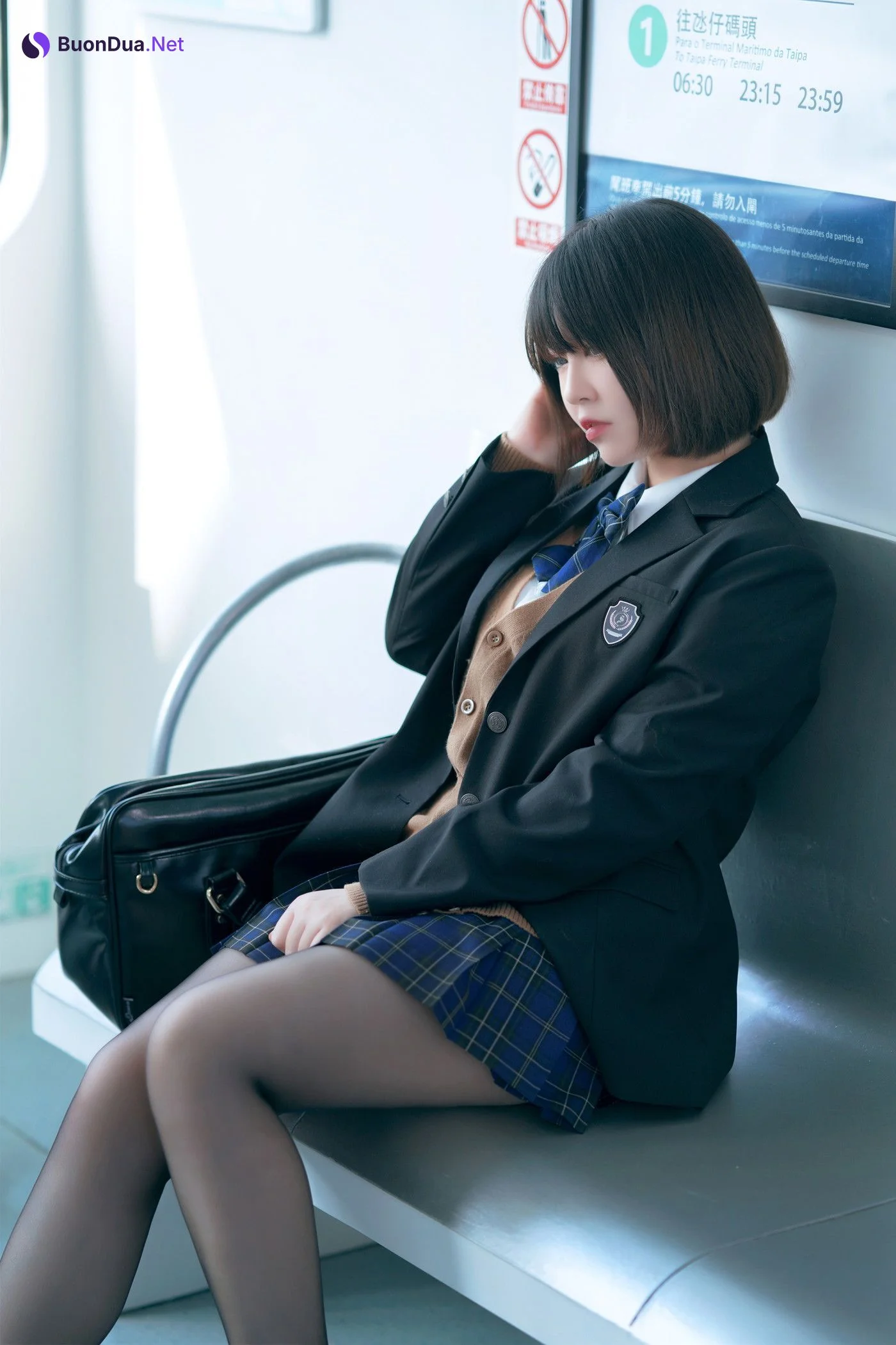 Cosplay 半半子Banbanko 彼女の制服 - Photo 10