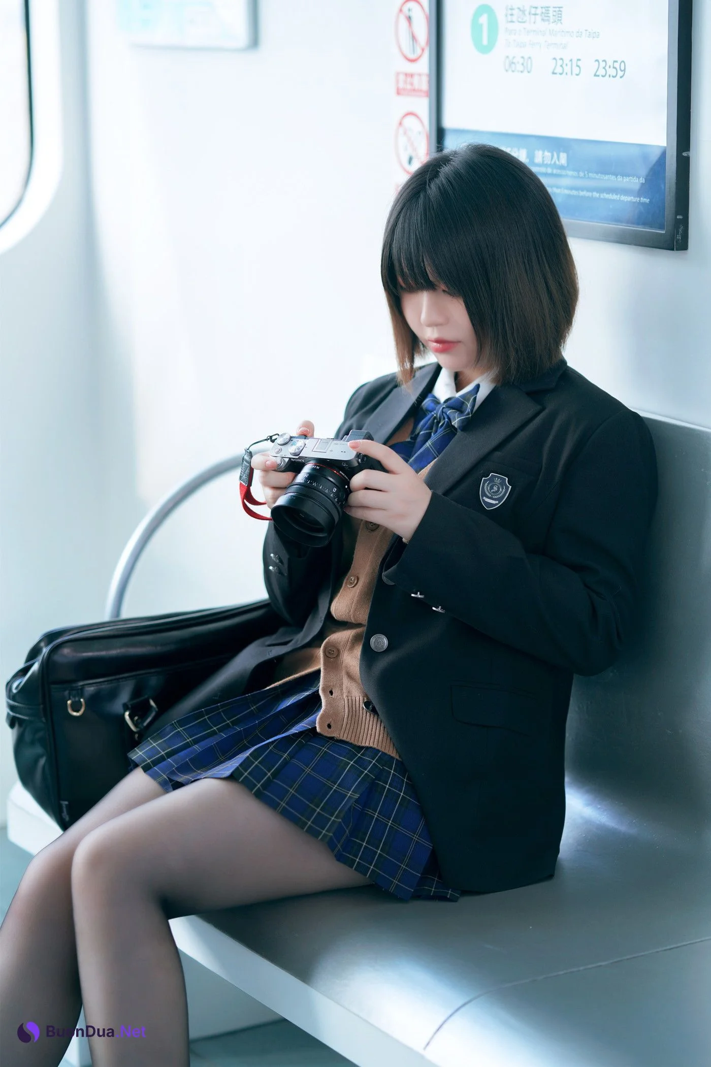 Cosplay 半半子Banbanko 彼女の制服 - Photo 11