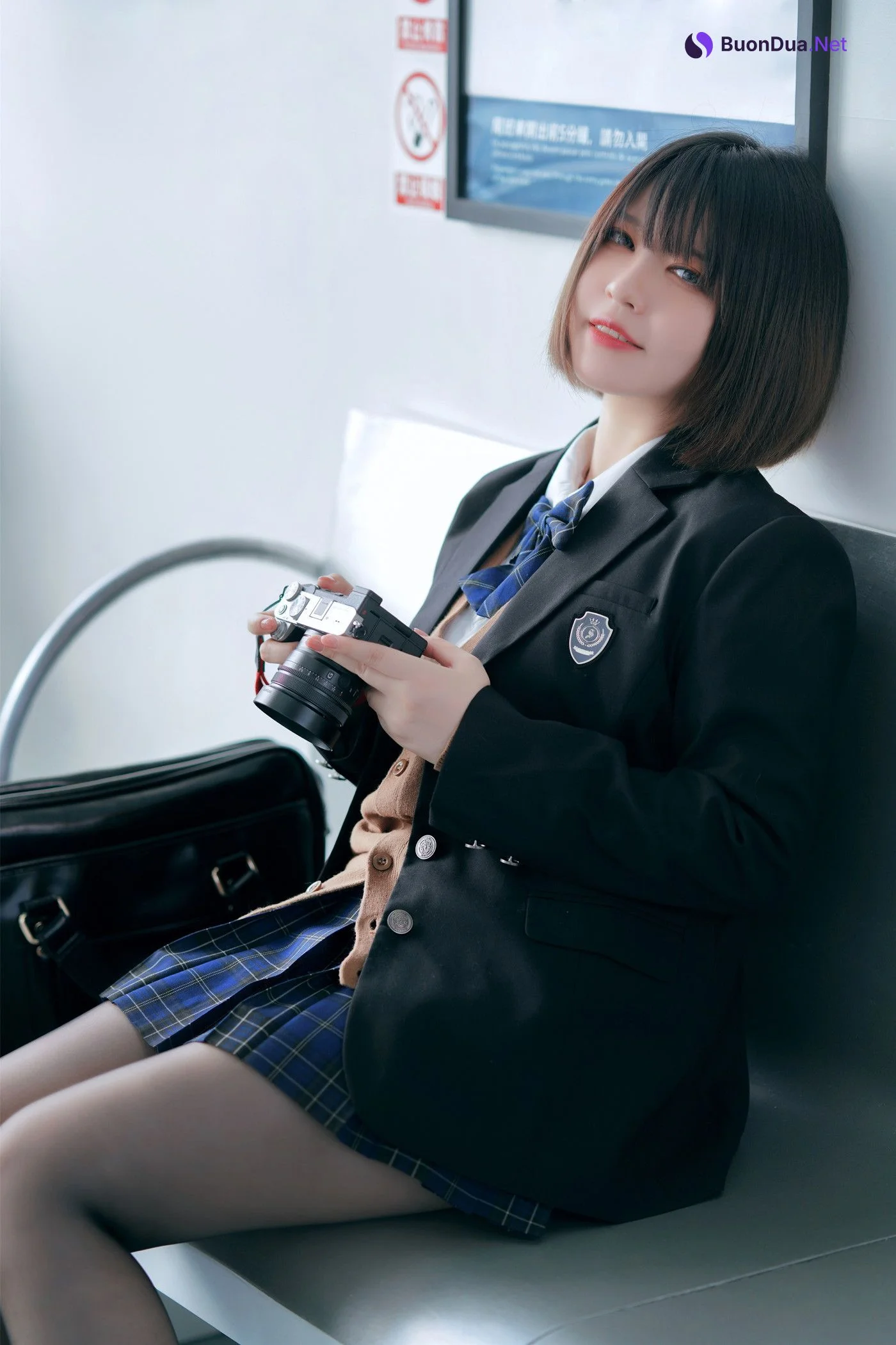 Cosplay 半半子Banbanko 彼女の制服 - Photo 15