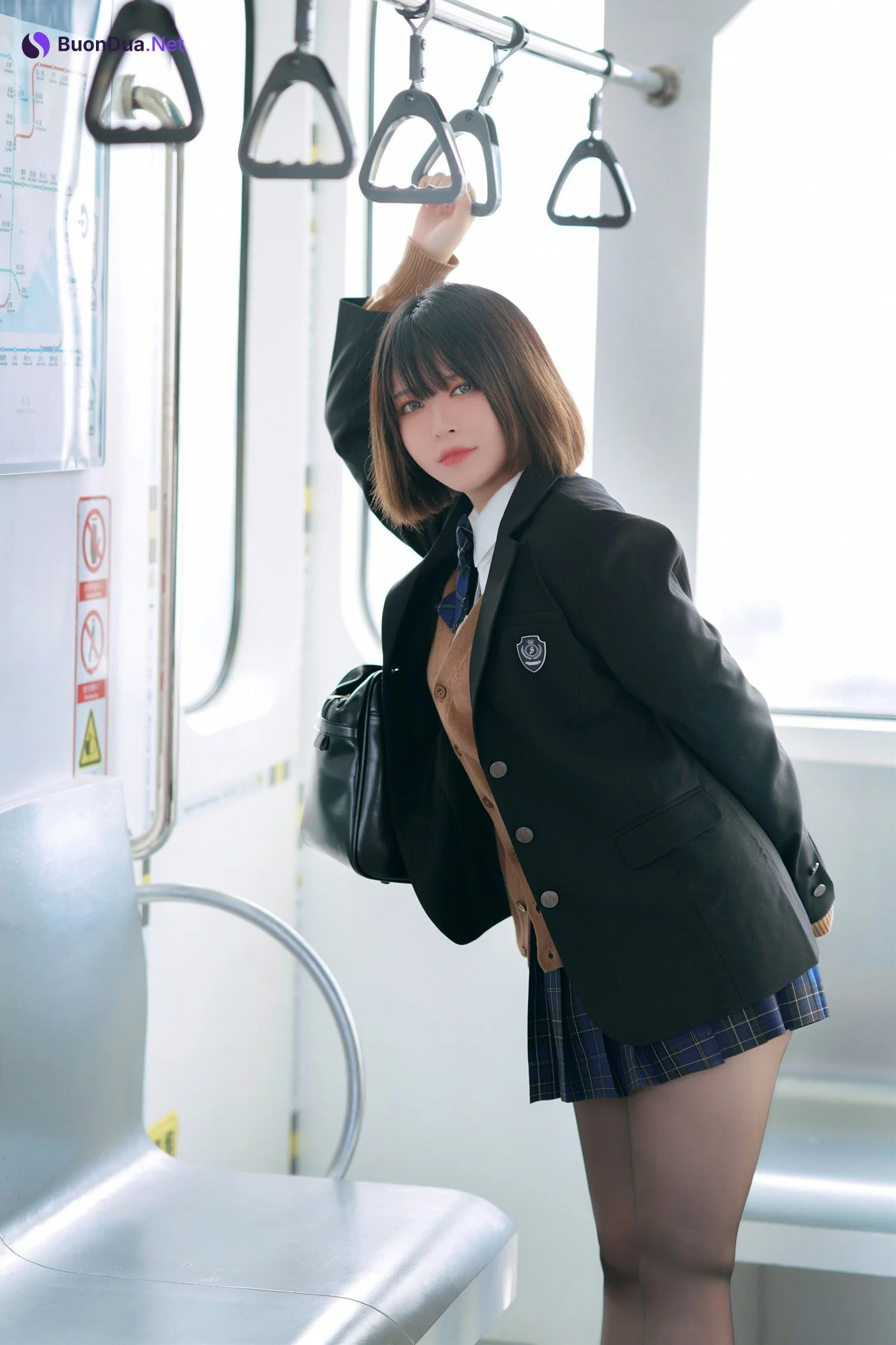 Cosplay 半半子Banbanko 彼女の制服 - Photo 17