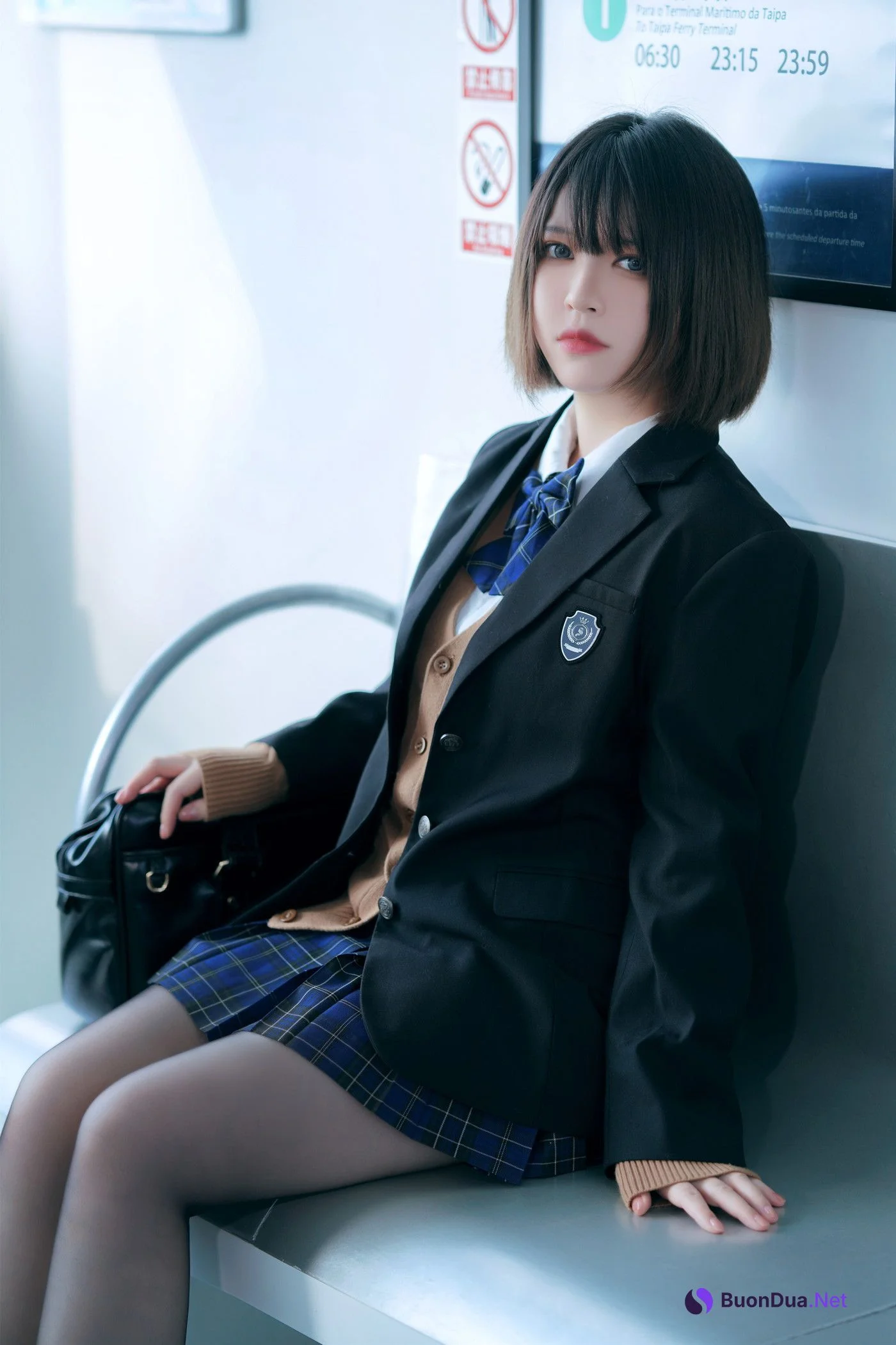 Cosplay 半半子Banbanko 彼女の制服 - Photo 19